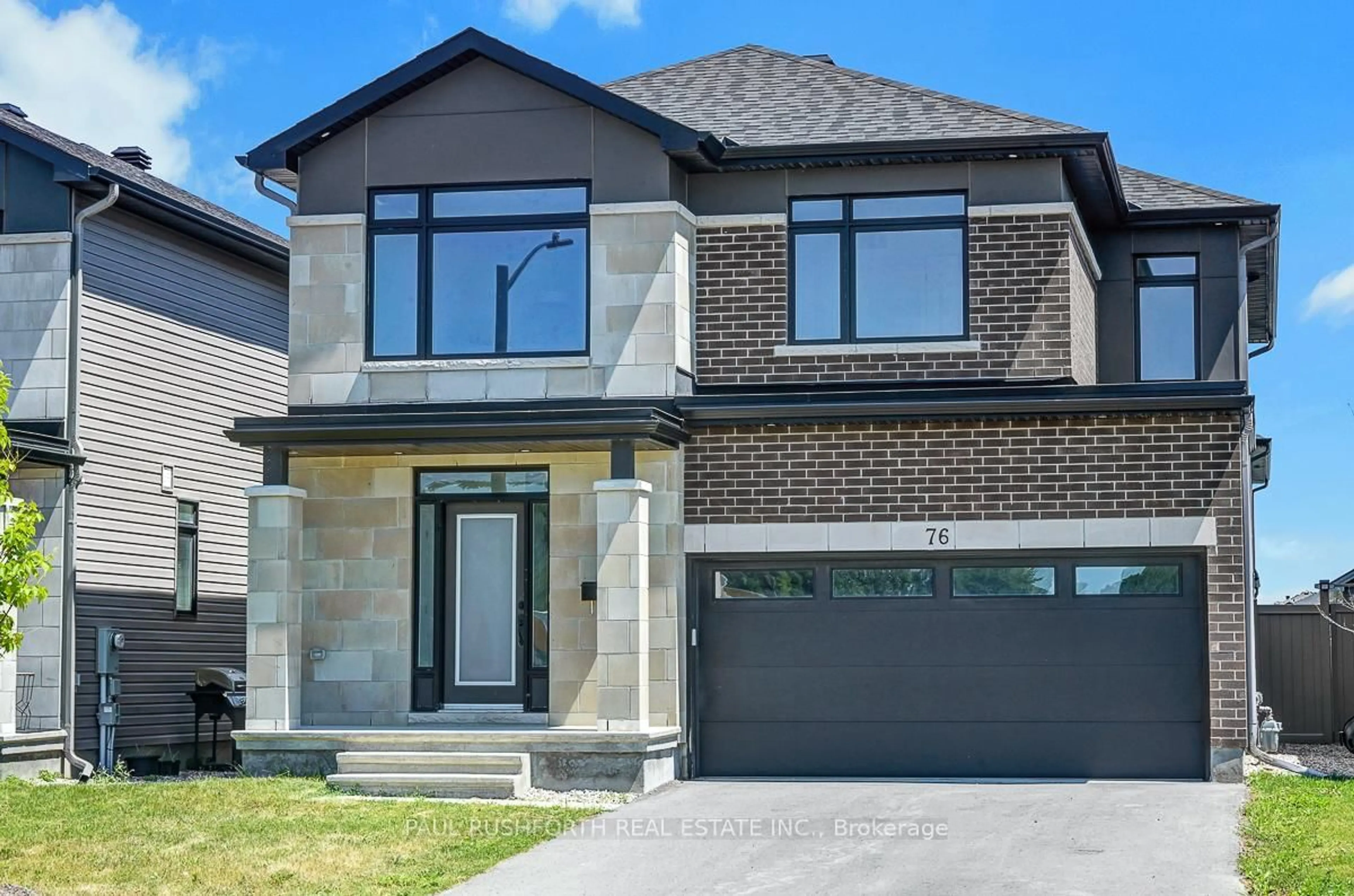 Home with brick exterior material, street for 76 BIG DIPPER St, Ottawa Ontario K4M 0K1