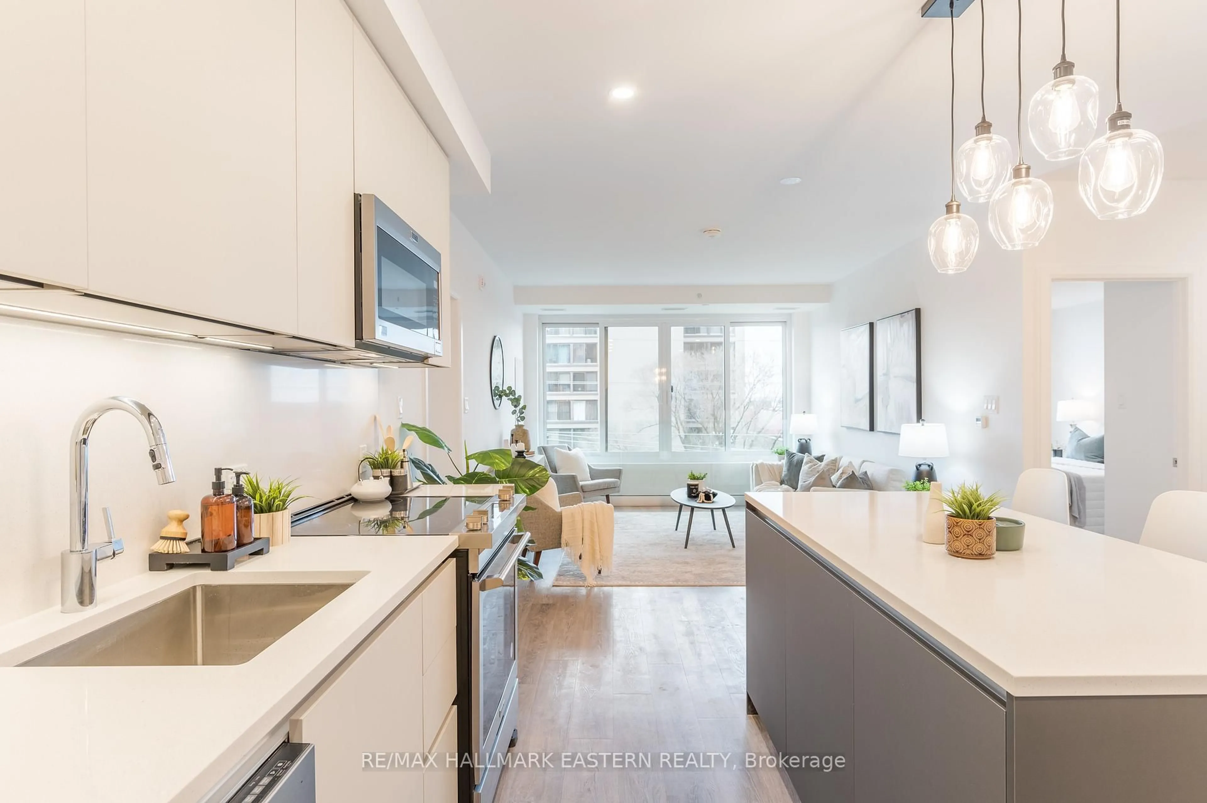 Open concept kitchen, unknown for 195 Hunter St #505, Peterborough East Ontario K9H 0K6