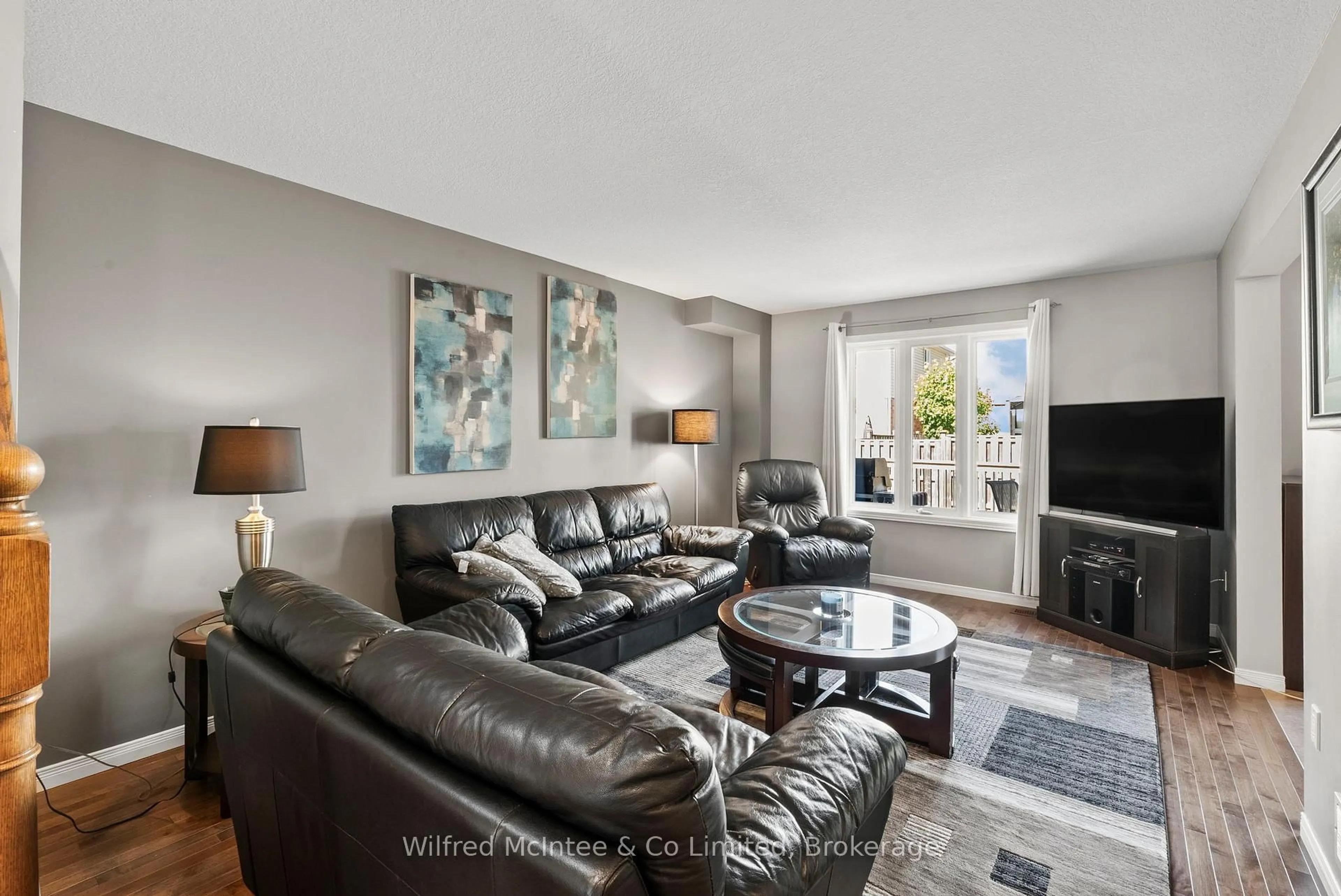 Living room with furniture, unknown for 18 Poffenroth Path, Woolwich Ontario N3B 3P5