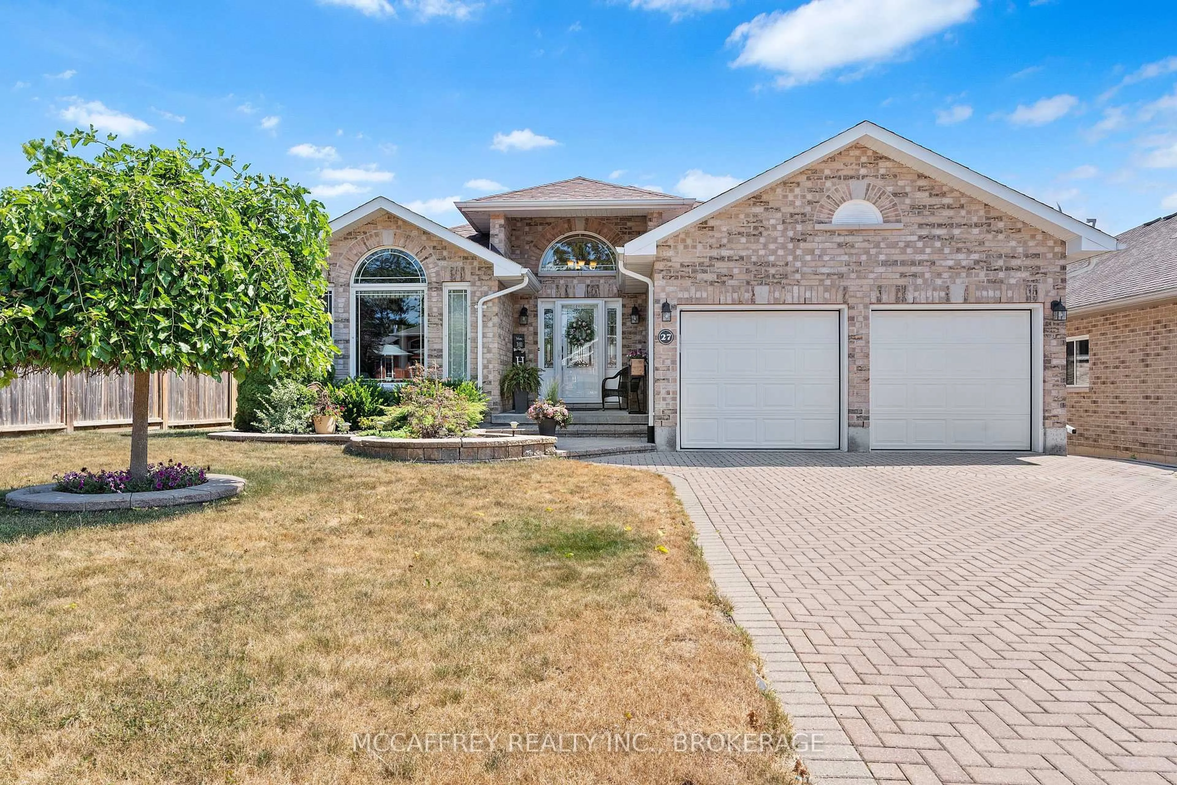 Home with brick exterior material, street for 27 Ashwood Cres, Greater Napanee Ontario K7R 3L1