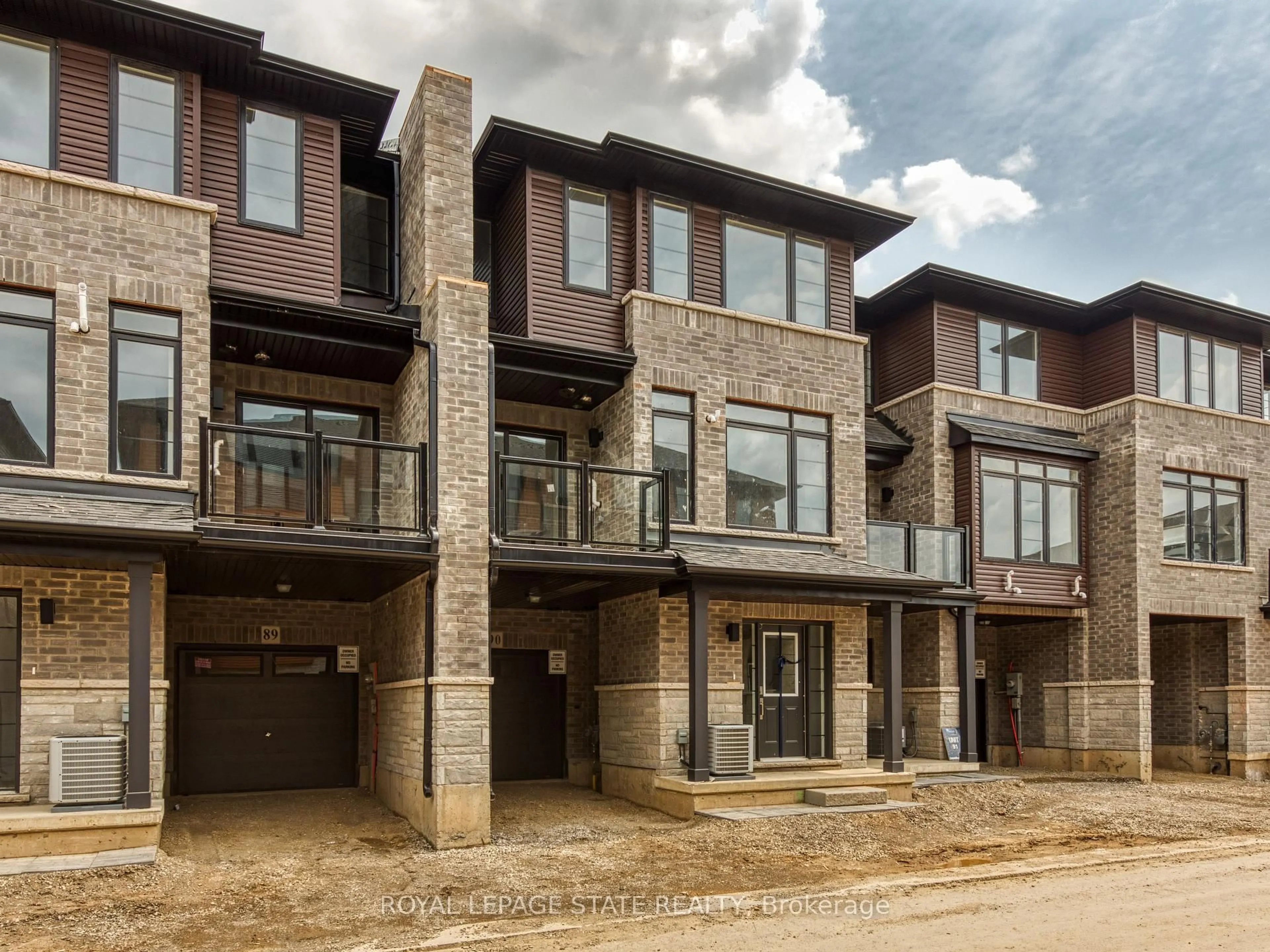 Home with brick exterior material, street for 461 Blackburn Dr #90, Brantford Ontario N3T 0W9