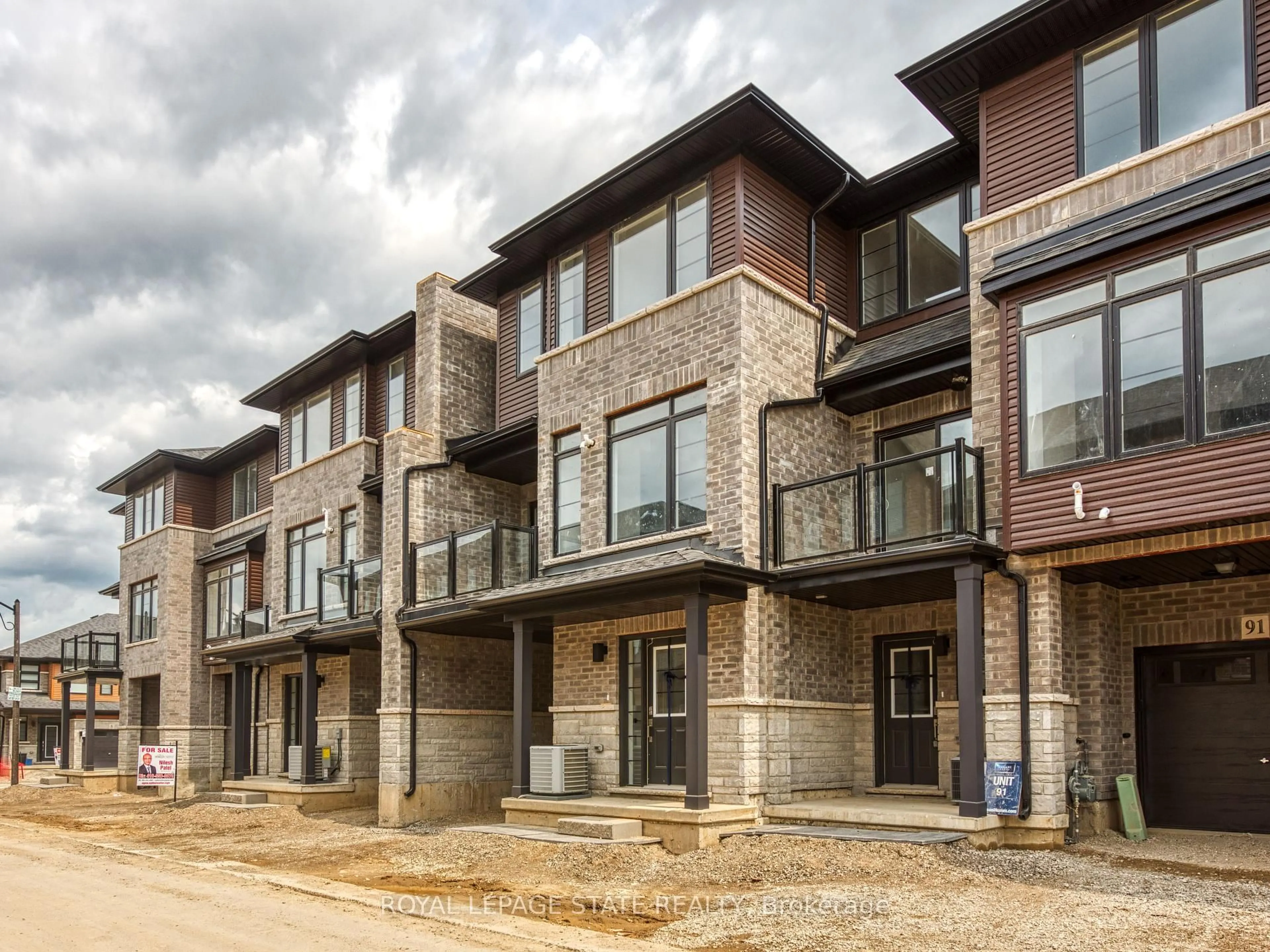 Home with brick exterior material, street for 461 Blackburn Dr #90, Brantford Ontario N3T 0W9