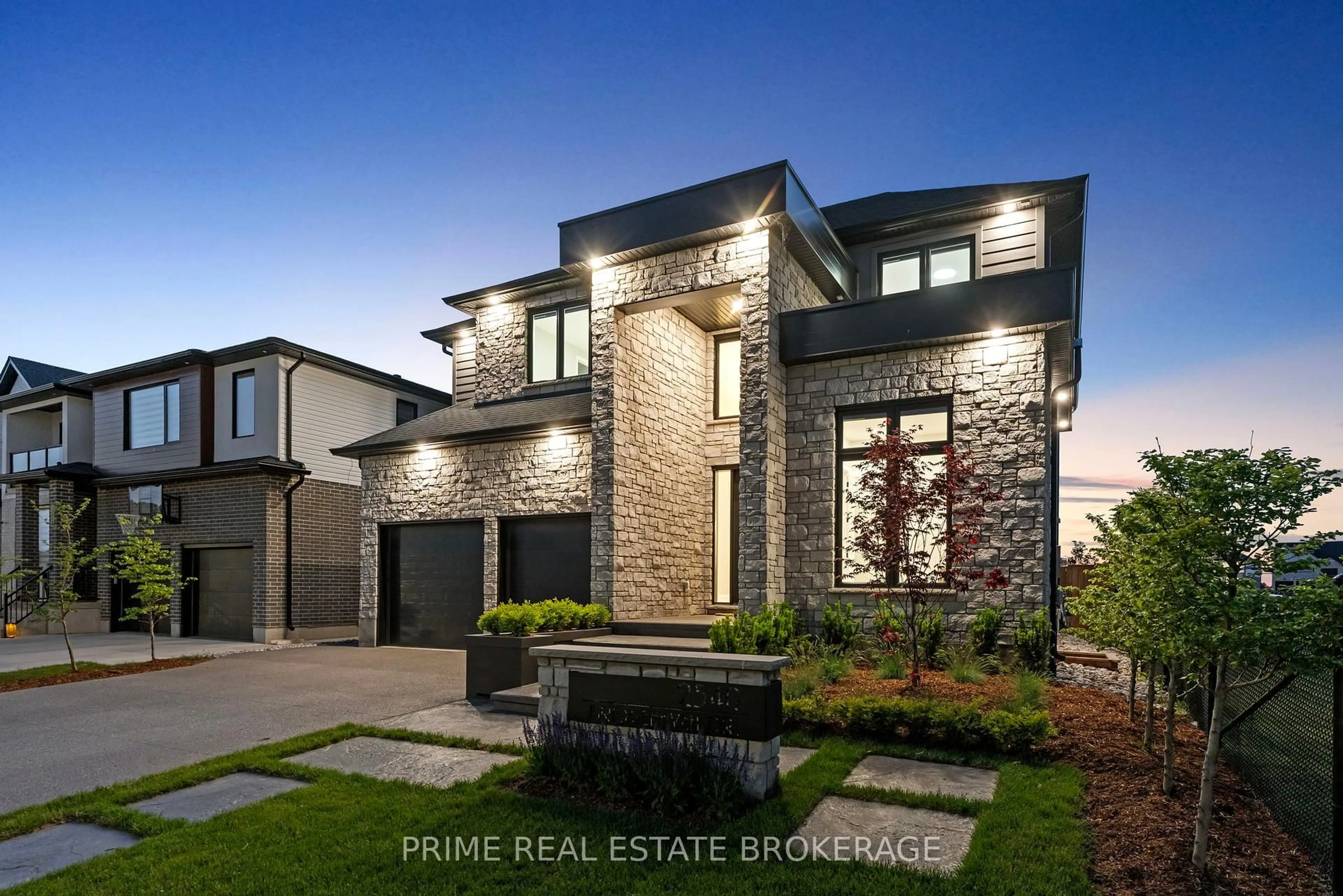 Home with brick exterior material, street for 2540 Bridgehaven Dr, London North Ontario N6G 0Z7