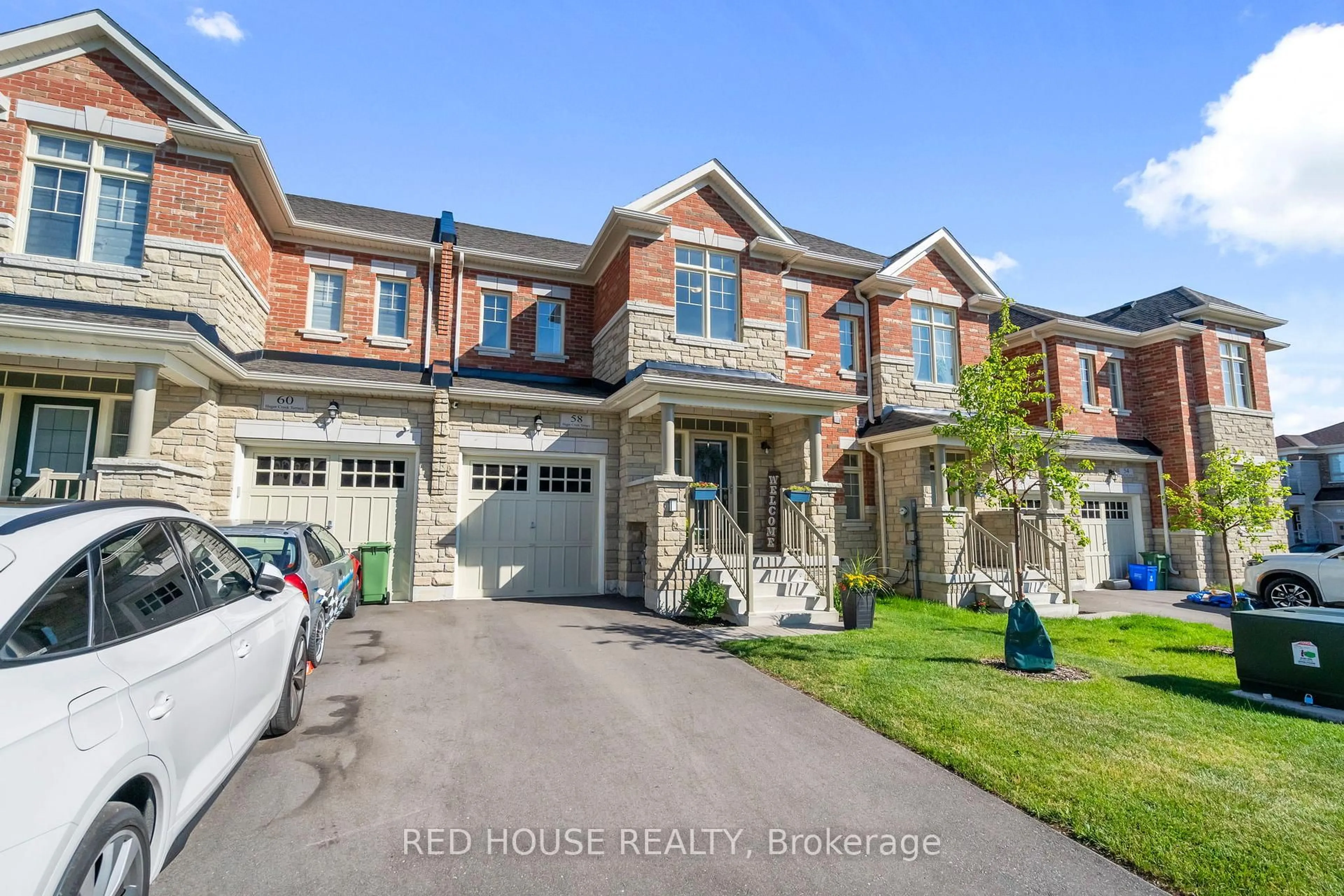 Home with brick exterior material, street for 58 Hager Creek Terr, Hamilton Ontario L8B 1Z4