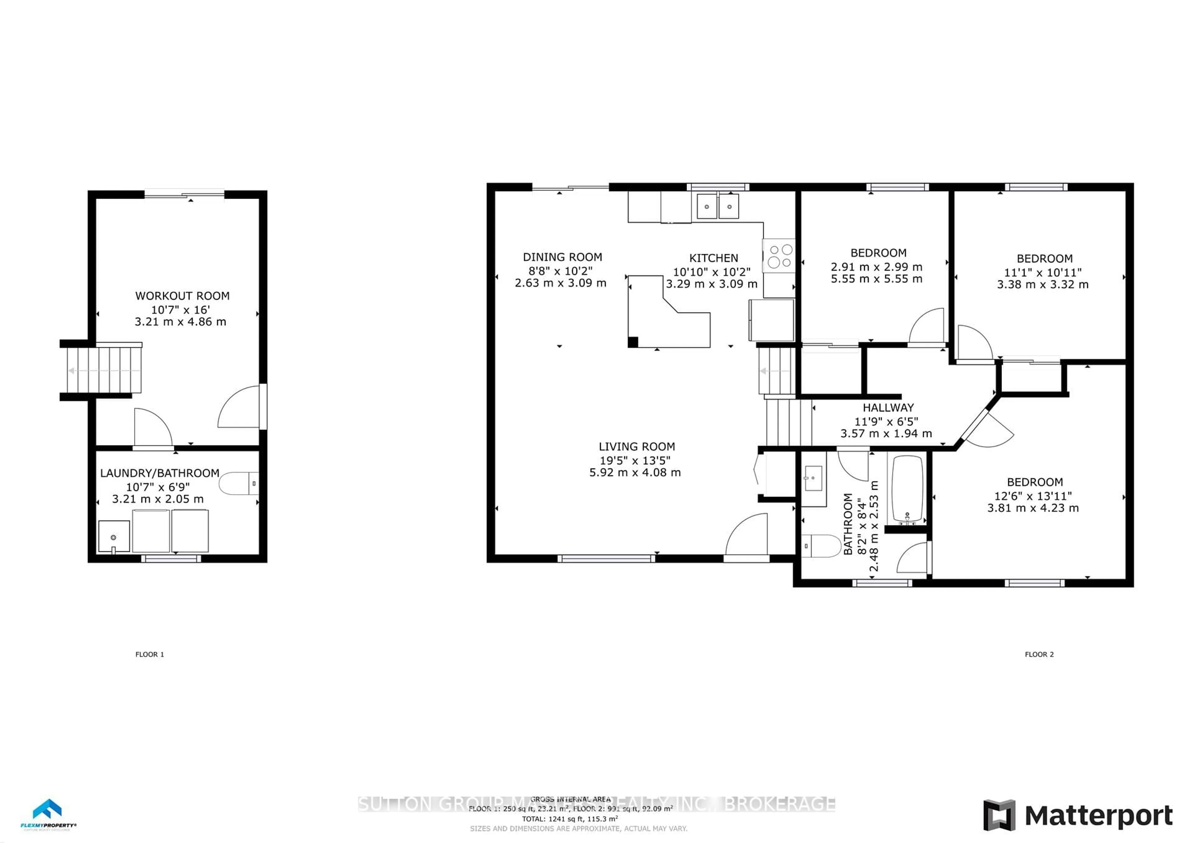 Floor plan for 883 Old Colony Rd, Kingston Ontario K7P 1S1