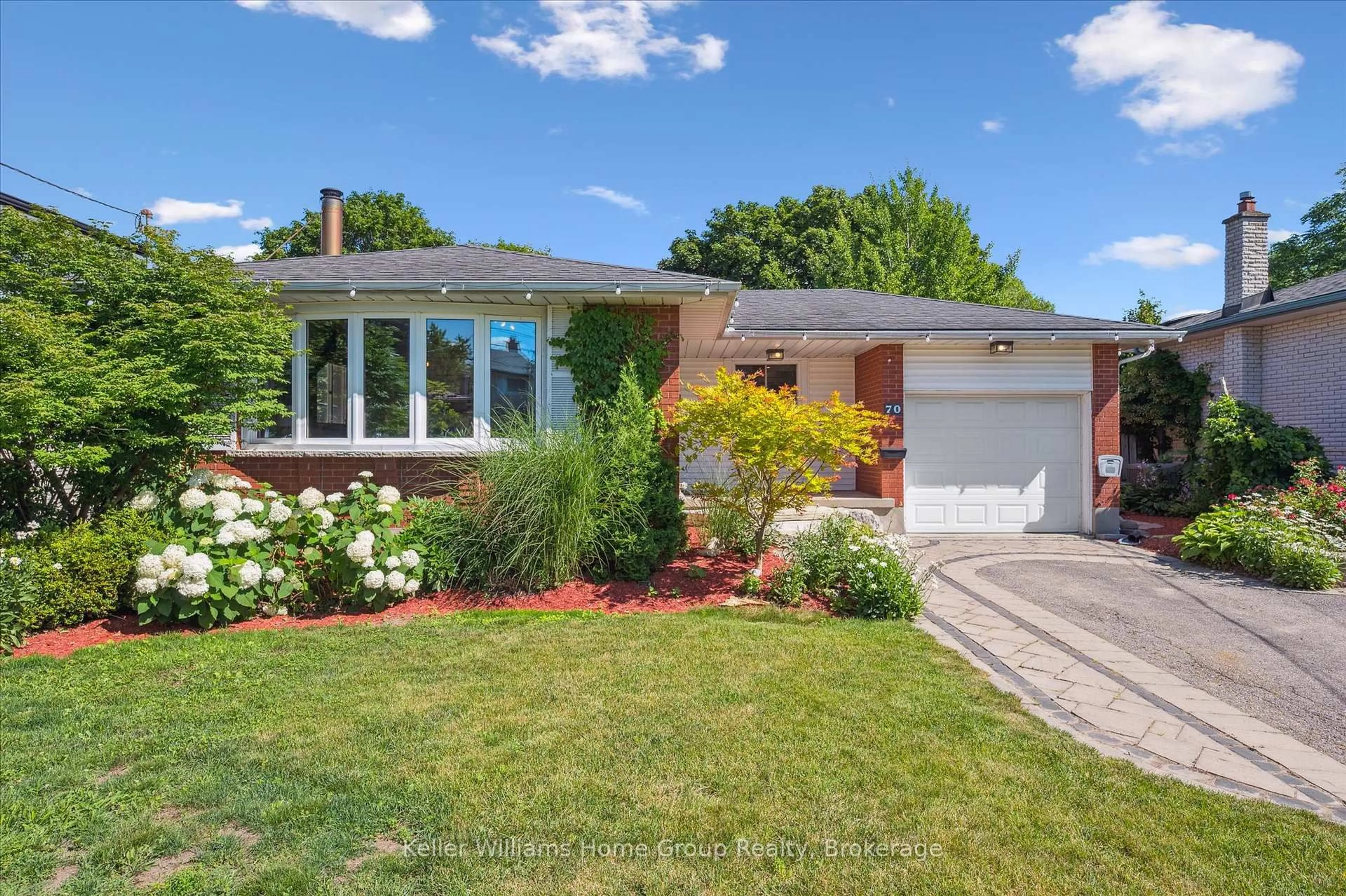 Home with brick exterior material, street for 70 Balmoral Dr, Guelph Ontario N1E 3N6
