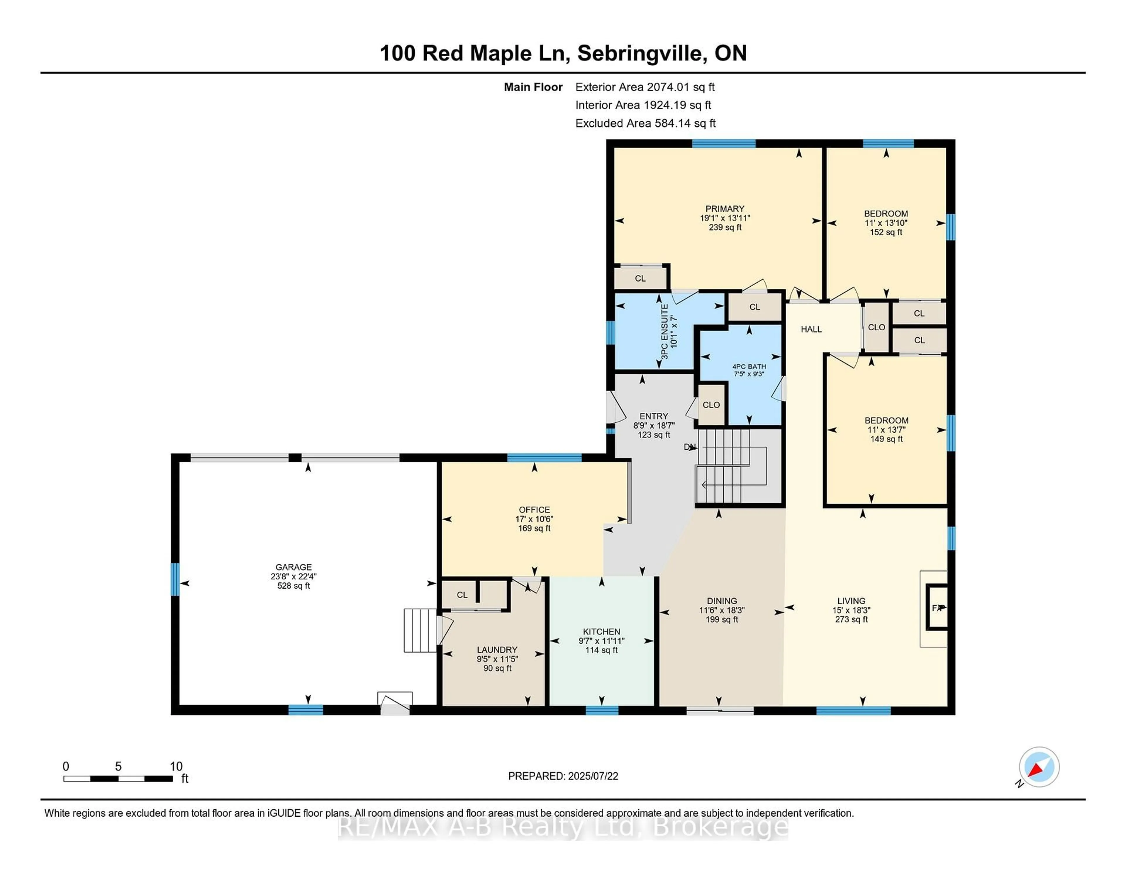 Floor plan for 100 Red Maple Lane, Perth East Ontario N0K 1X0