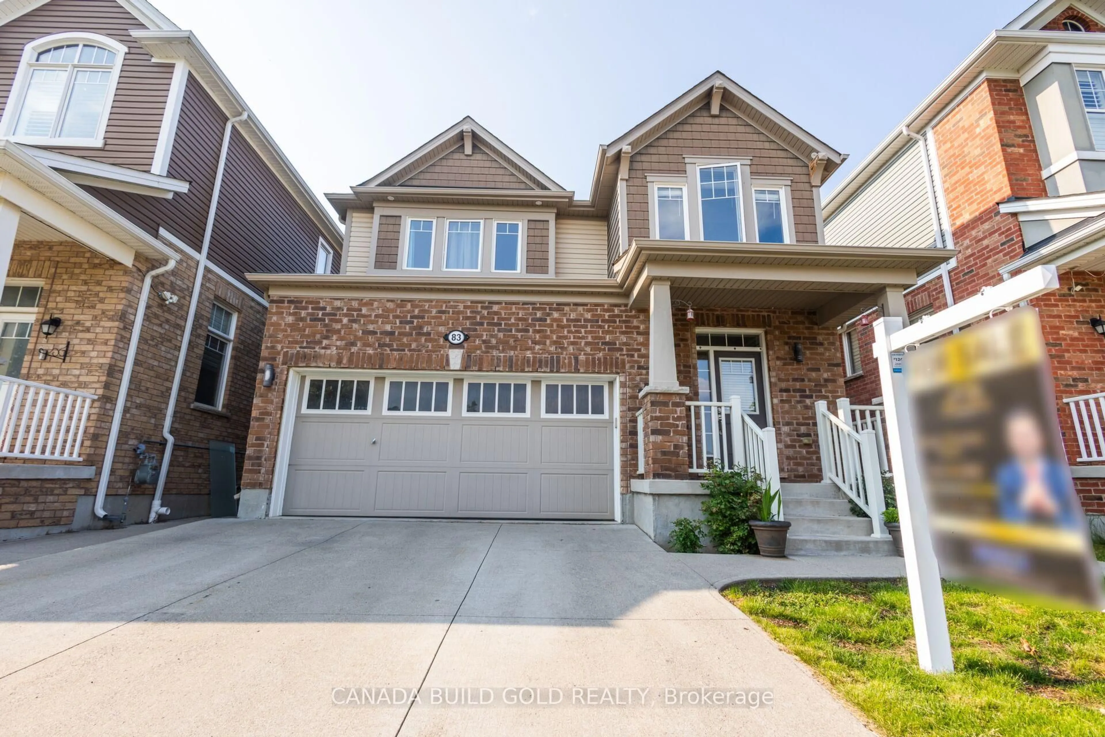 Home with brick exterior material, street for 83 West Oak Tr, Kitchener Ontario N2R 0K7