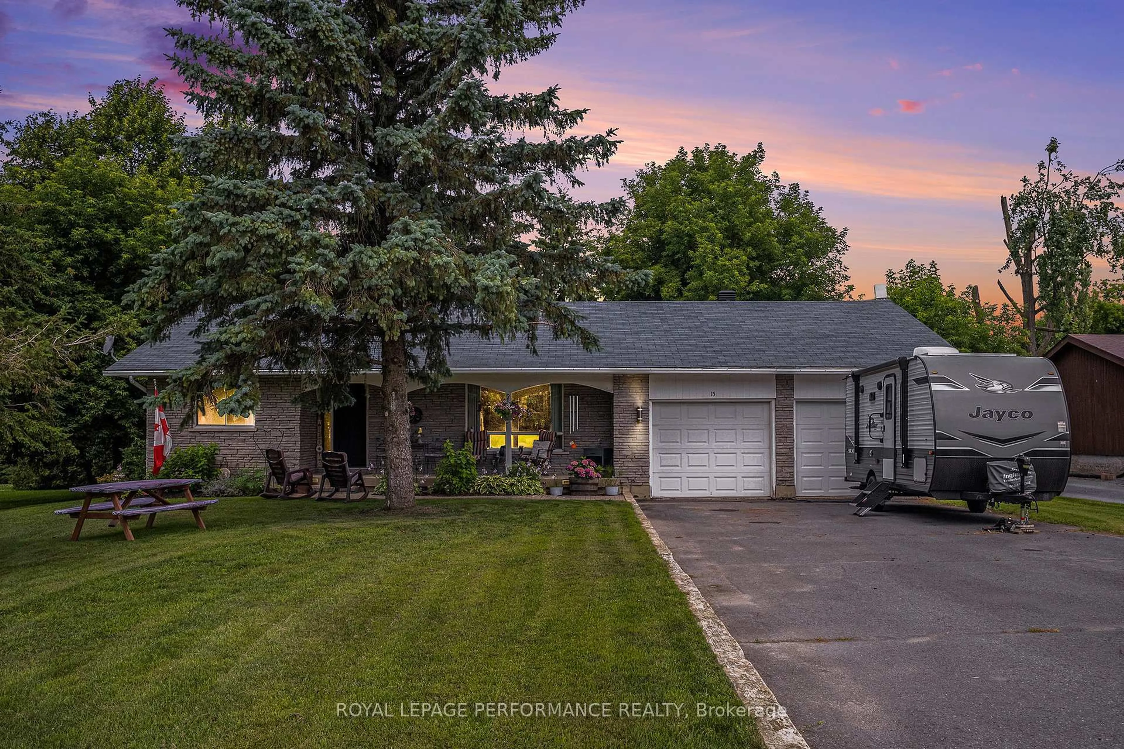 Home with vinyl exterior material, street for 15 Fair St, North Glengarry Ontario K0C 1T0