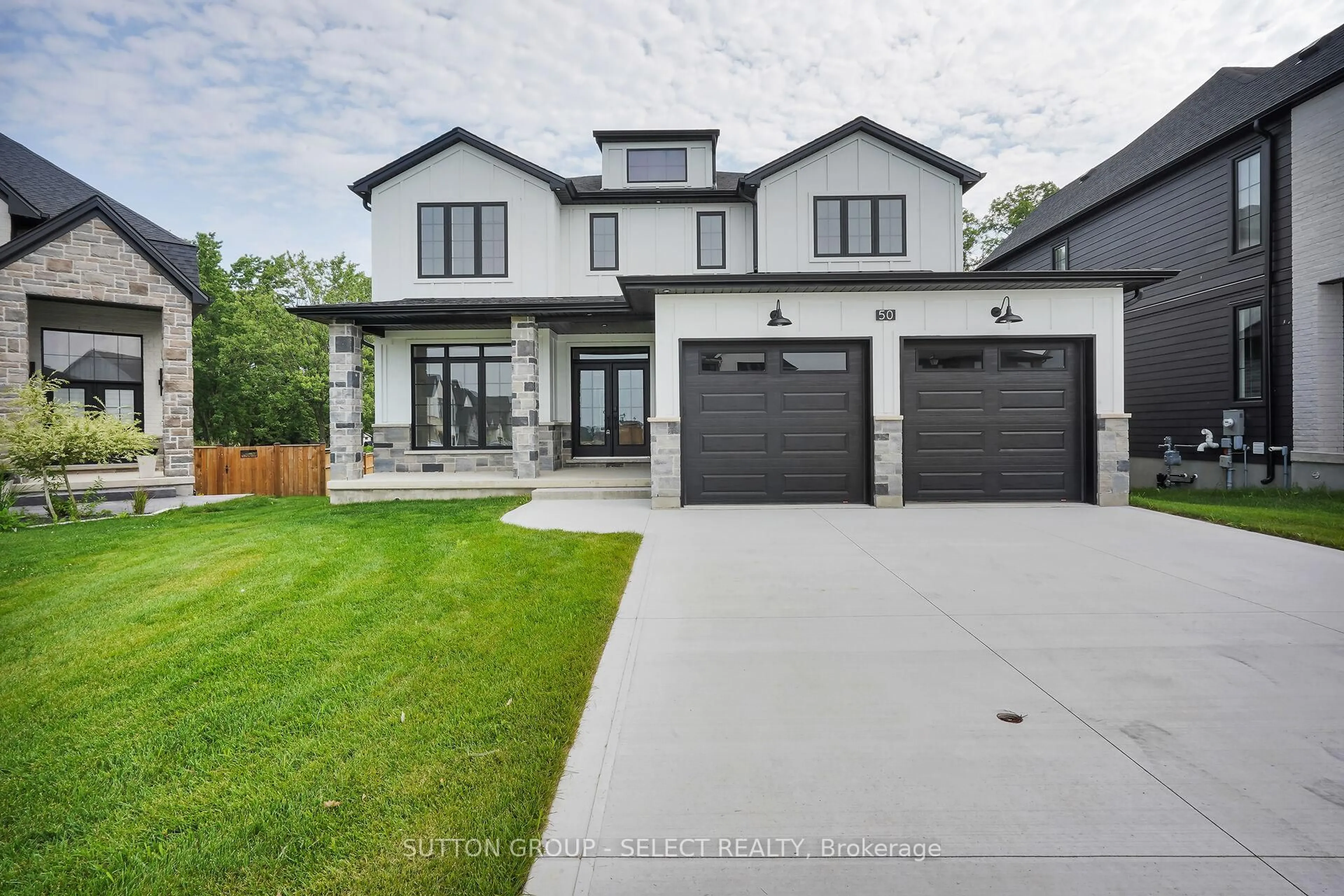 Home with brick exterior material, street for 50 Royal Cres, Southwold Ontario N5P 3T2