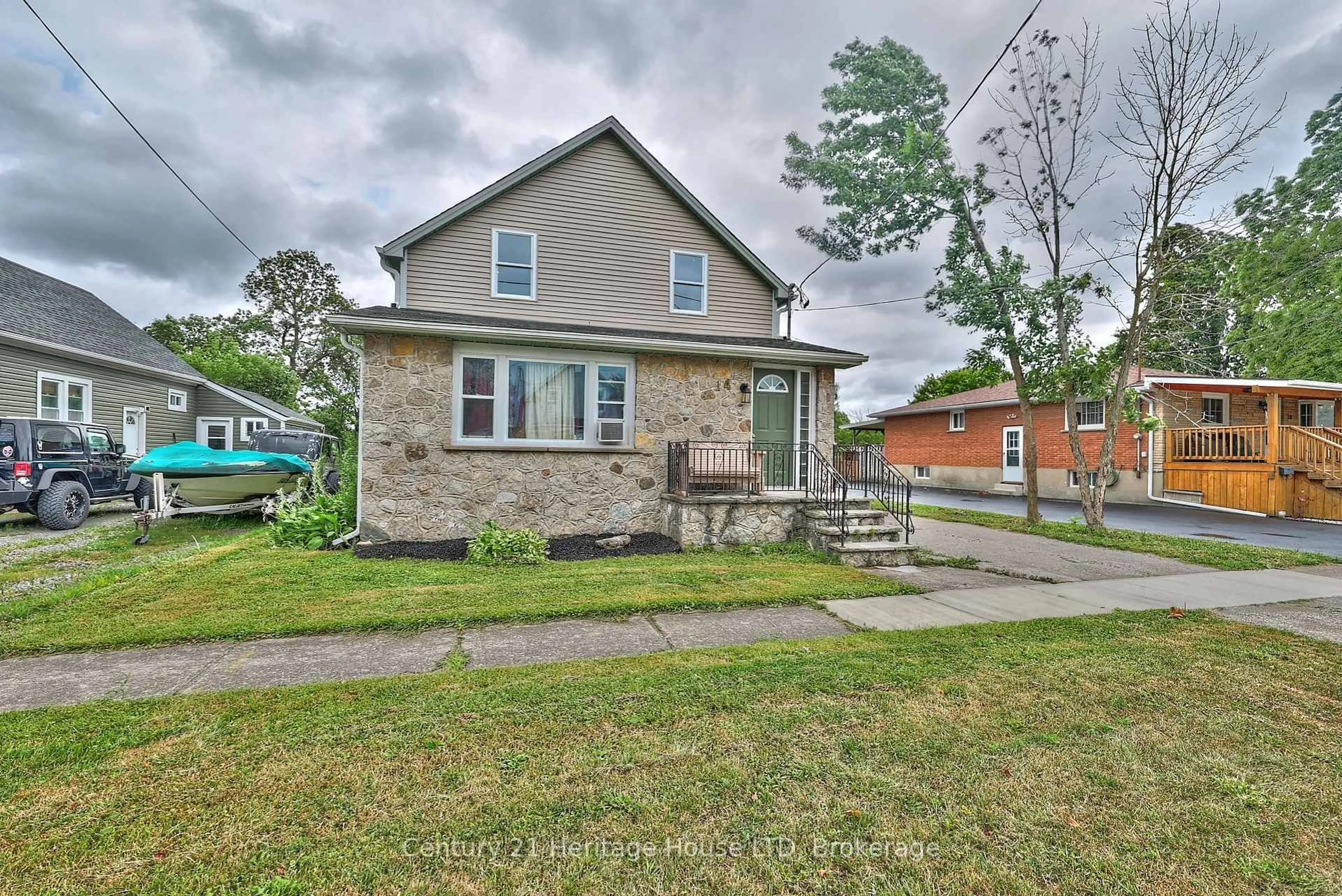 Home with brick exterior material, street for 14 Jennet St, Fort Erie Ontario L2A 4B9