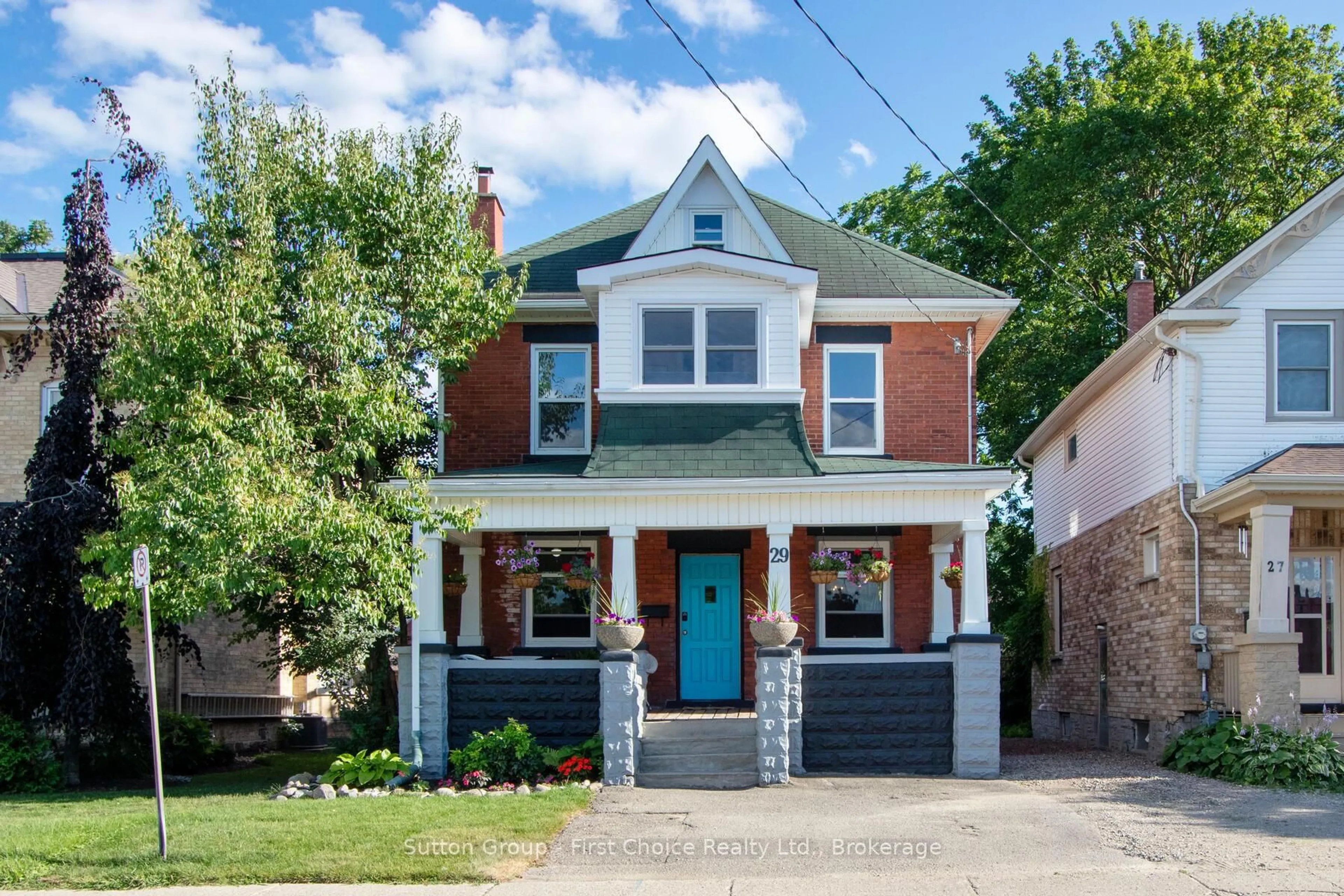 Home with brick exterior material, street for 29 Grange St, Stratford Ontario N5A 3P7