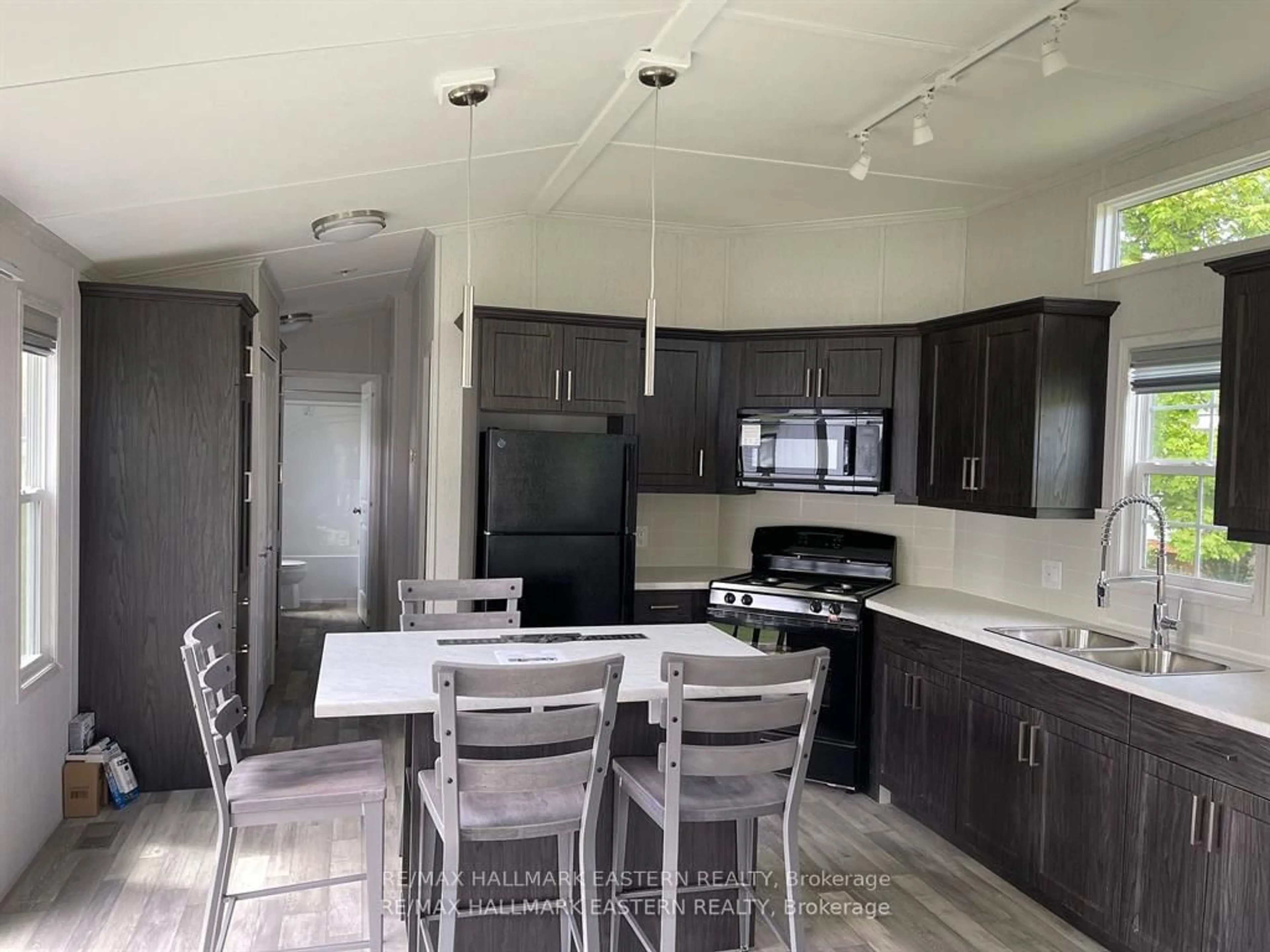 Open concept kitchen, ceramic/tile floor for 52 Fire Route 39 #Lot 3, Trent Lakes Ontario K0L 1J0