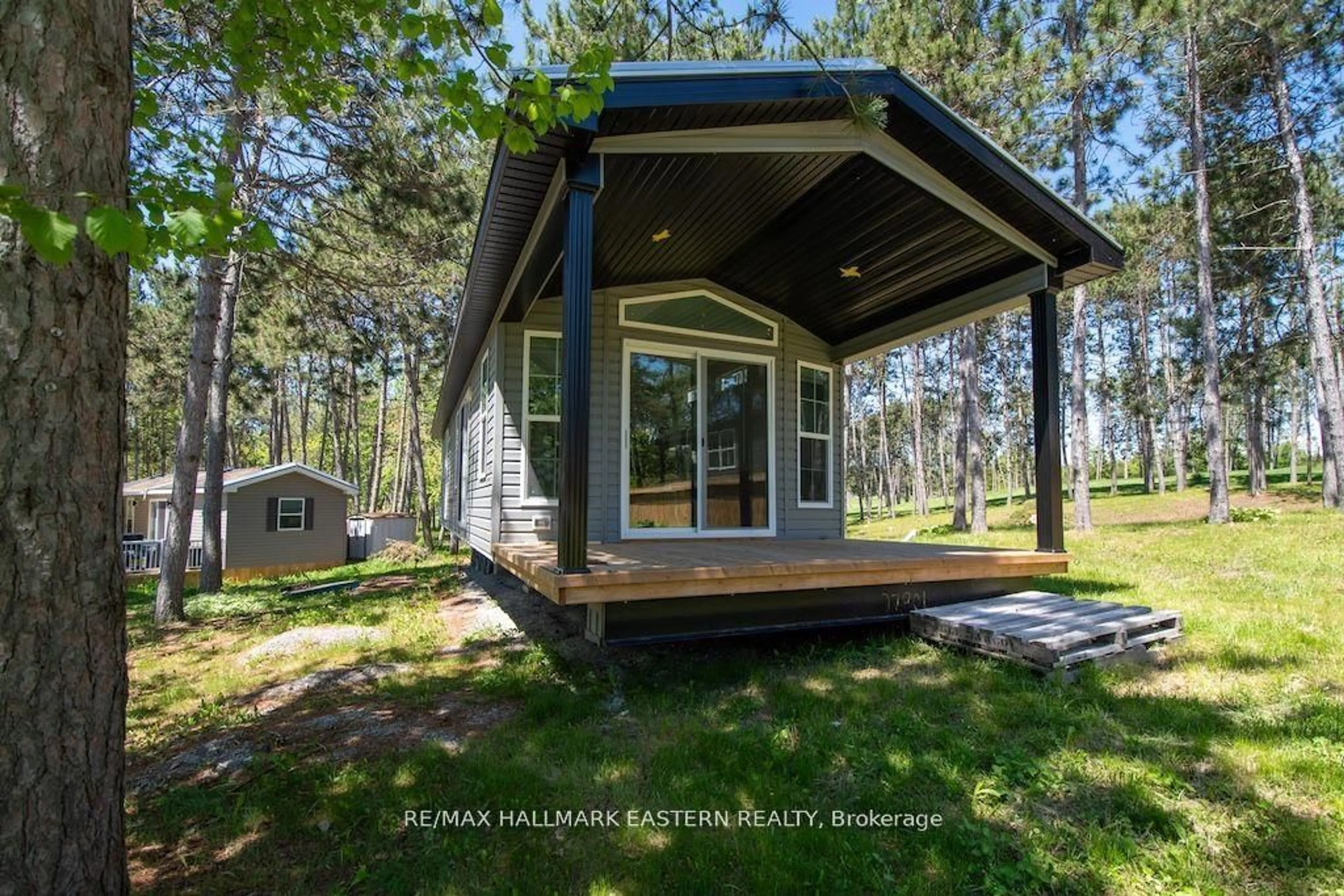 Home with vinyl exterior material, forest/trees view for 52 Fire Route 39 #Lot 205, Trent Lakes Ontario K0L 1J0
