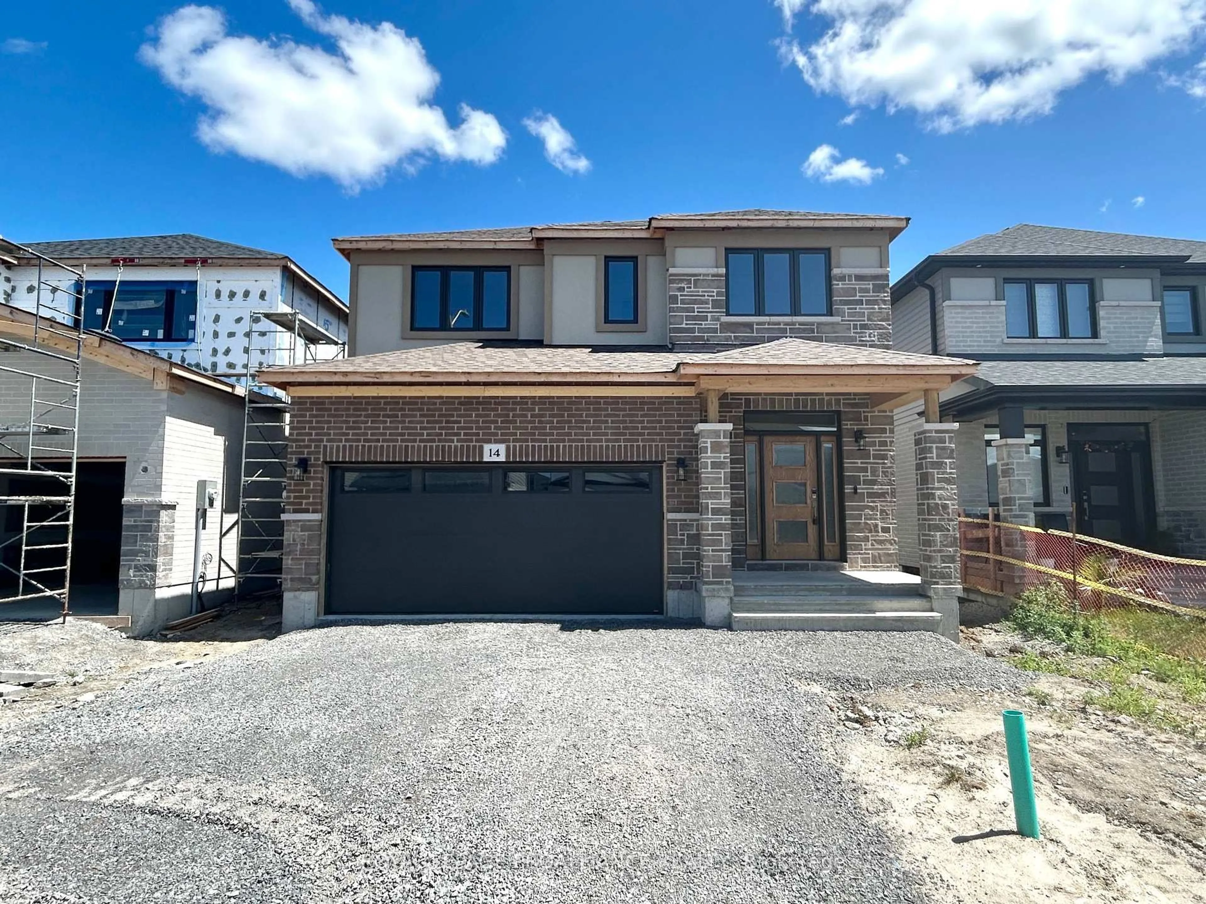 Home with brick exterior material, street for 14 Peace River St, Belleville Ontario K8N 0V6