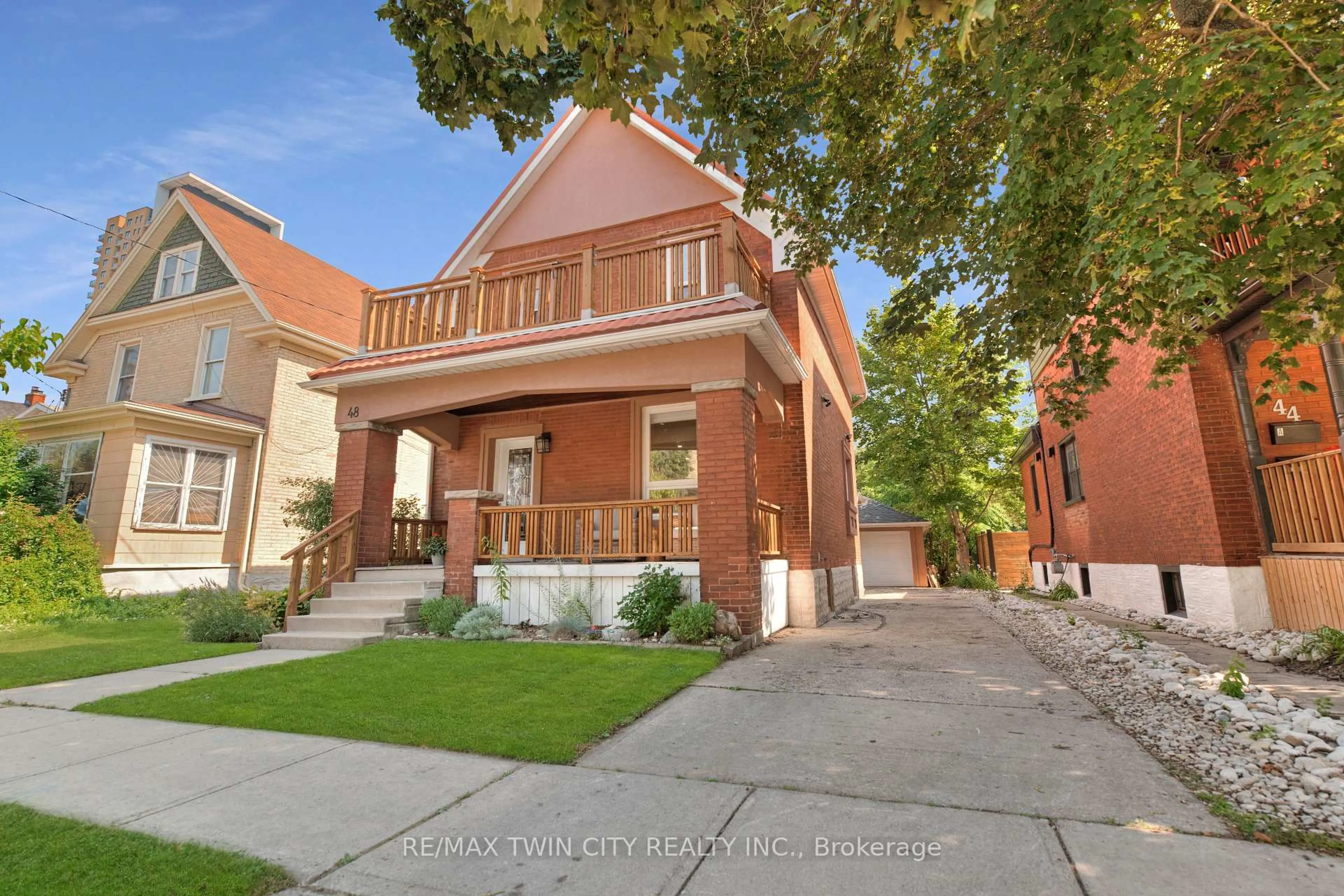 Home with brick exterior material, street for 48 Theresa St, Kitchener Ontario N2G 1M1