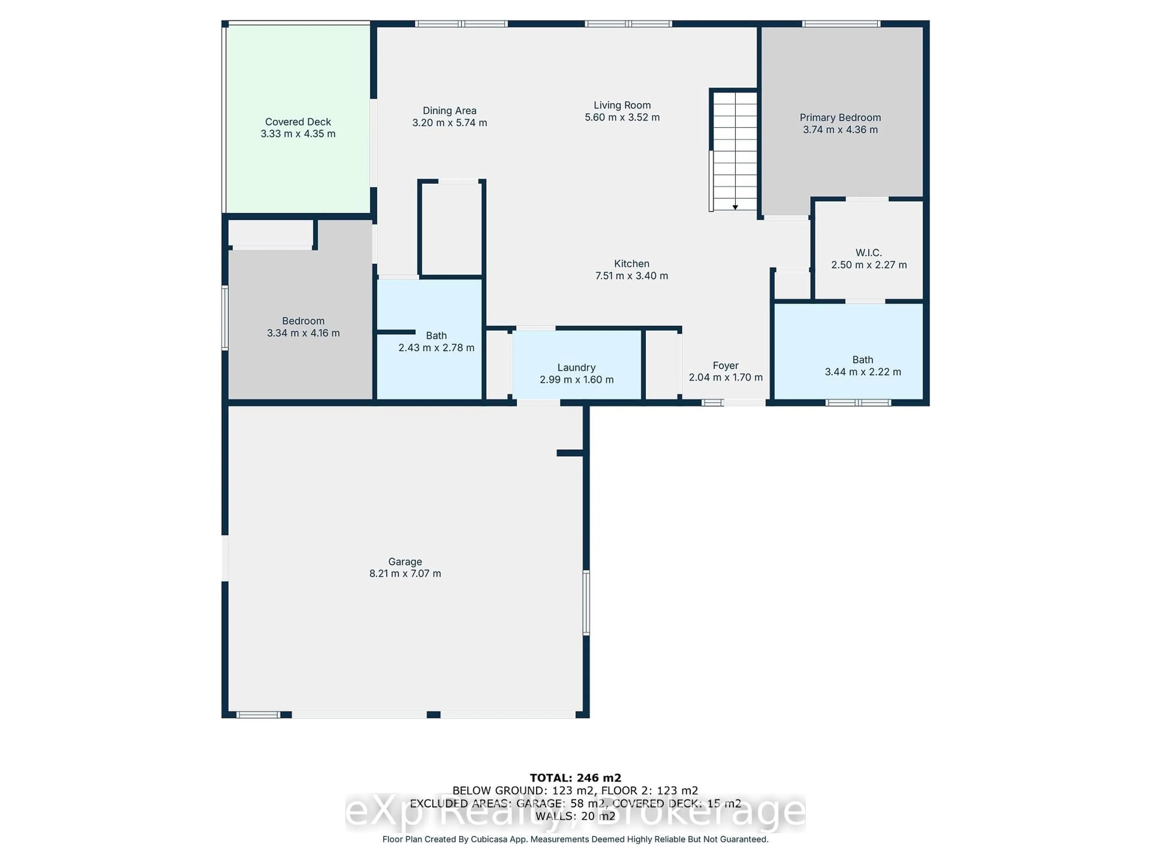 Floor plan for 4 Noeckerville Hill Dr, South Bruce Ontario N0G 2J0