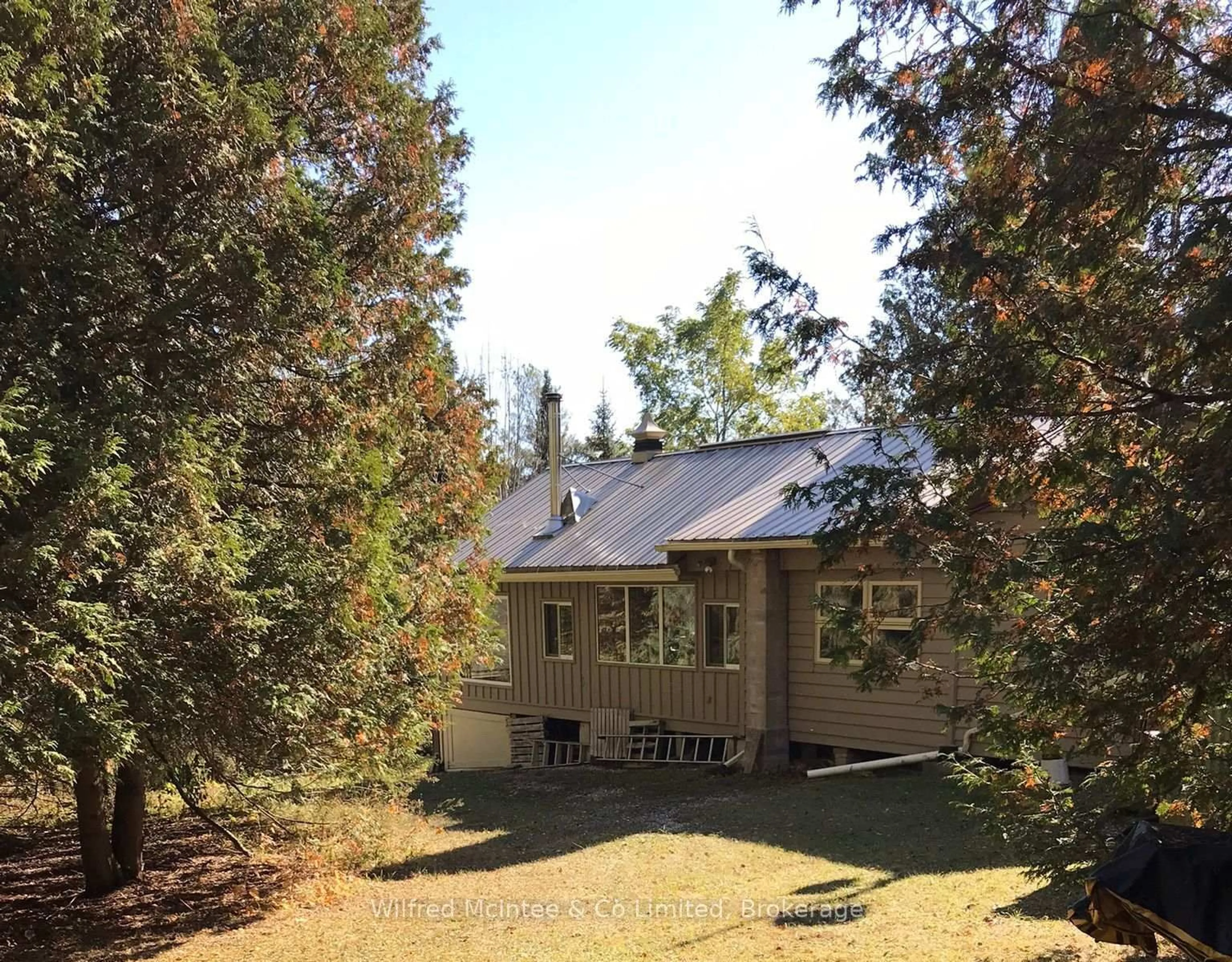 A pic from outside/outdoor area/front of a property/back of a property/a pic from drone, unknown for 302299 Concession Rd 2 SDR, West Grey Ontario N4N 3B8