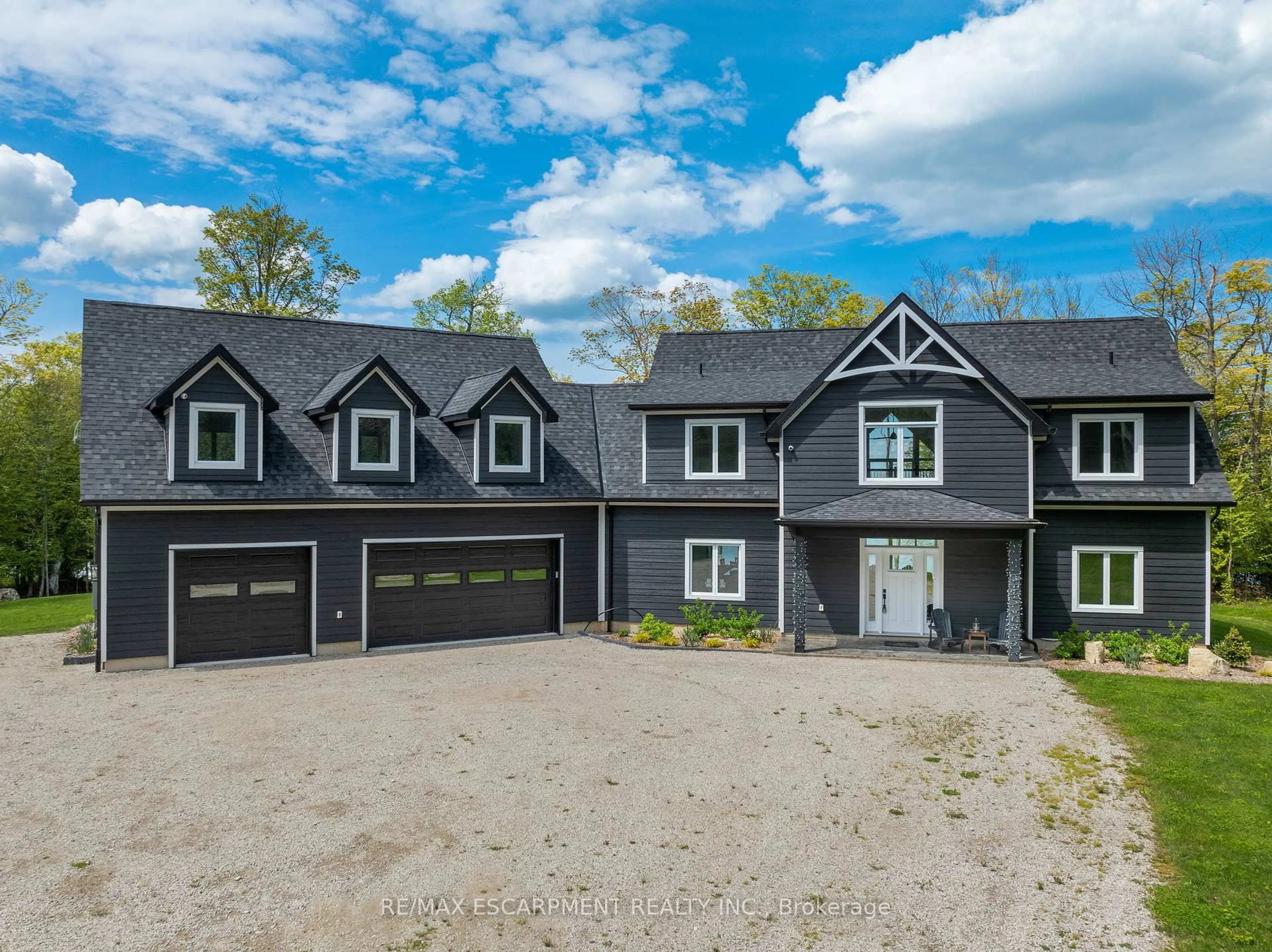A pic from outside/outdoor area/front of a property/back of a property/a pic from drone, street for 76B JOHNSTON Rd, Central Manitoulin Ontario P0P 1S0
