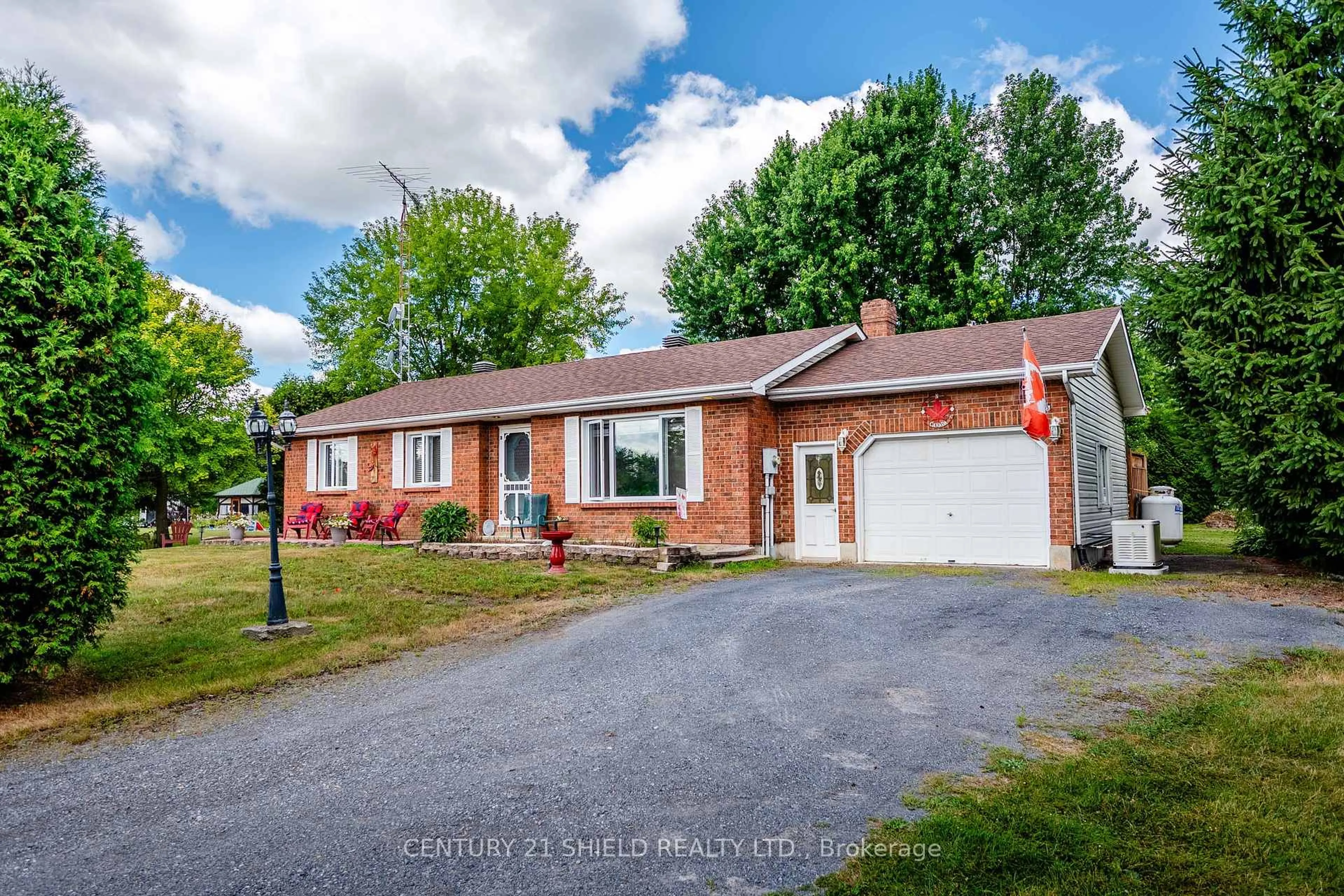 Home with brick exterior material, street for 14215 County rd 2 Highway, South Stormont Ontario K0C 1M0