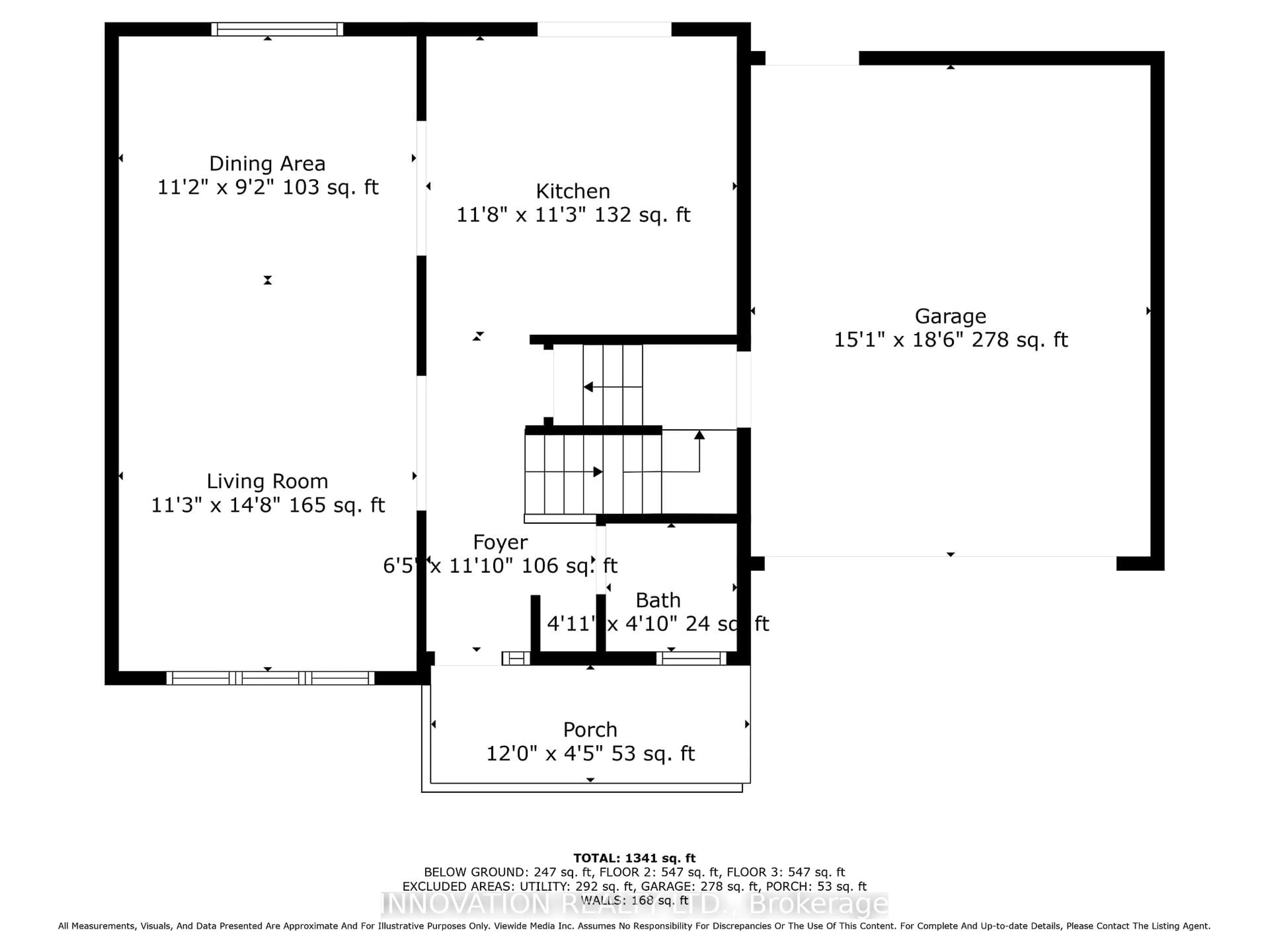 Floor plan for 105 Cricket Cres, Ottawa Ontario K0A 1T0