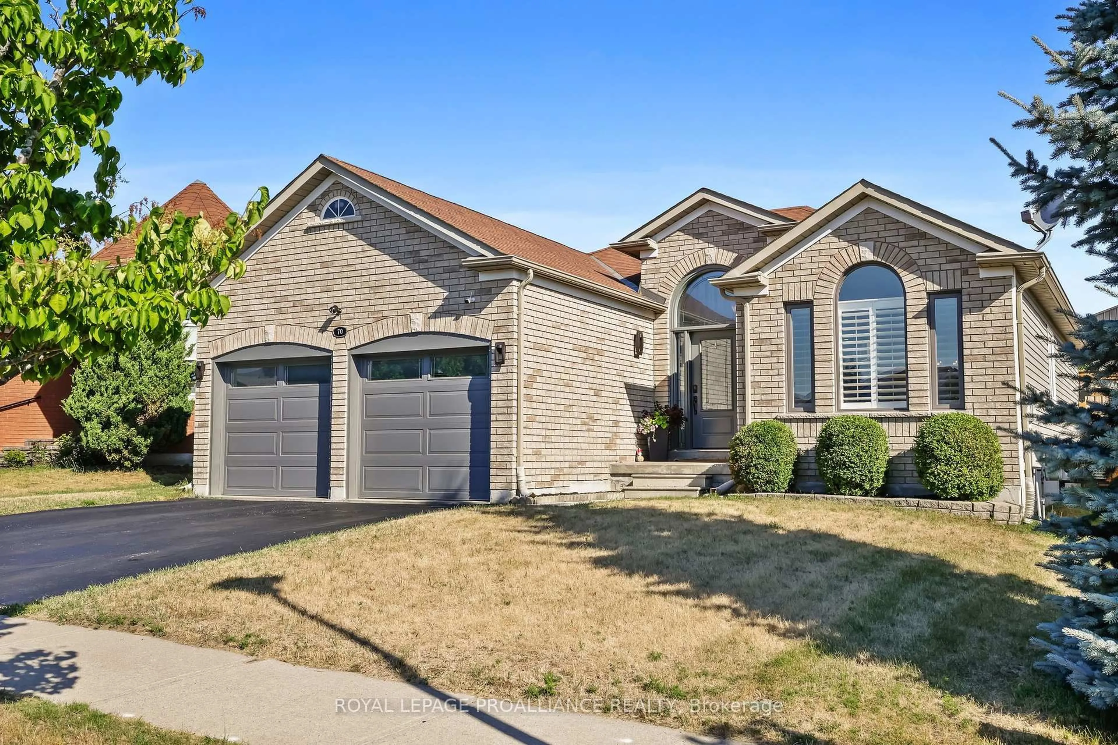 Home with brick exterior material, street for 70 Jiggins Crt, Port Hope Ontario L1A 0A2