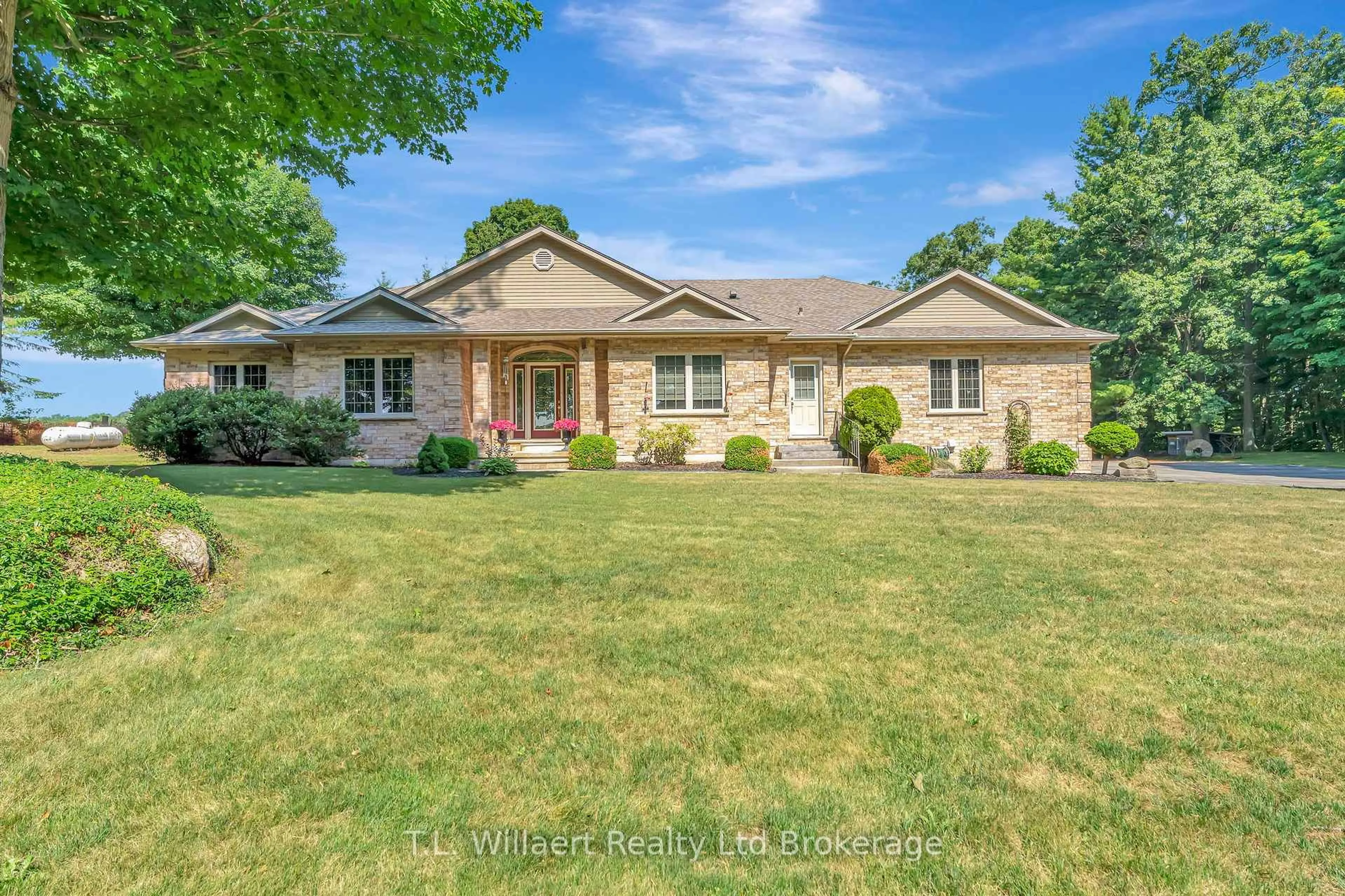 Home with brick exterior material, street for 97 Vanderhoeven Side Rd, Norfolk Ontario N4G 4G9
