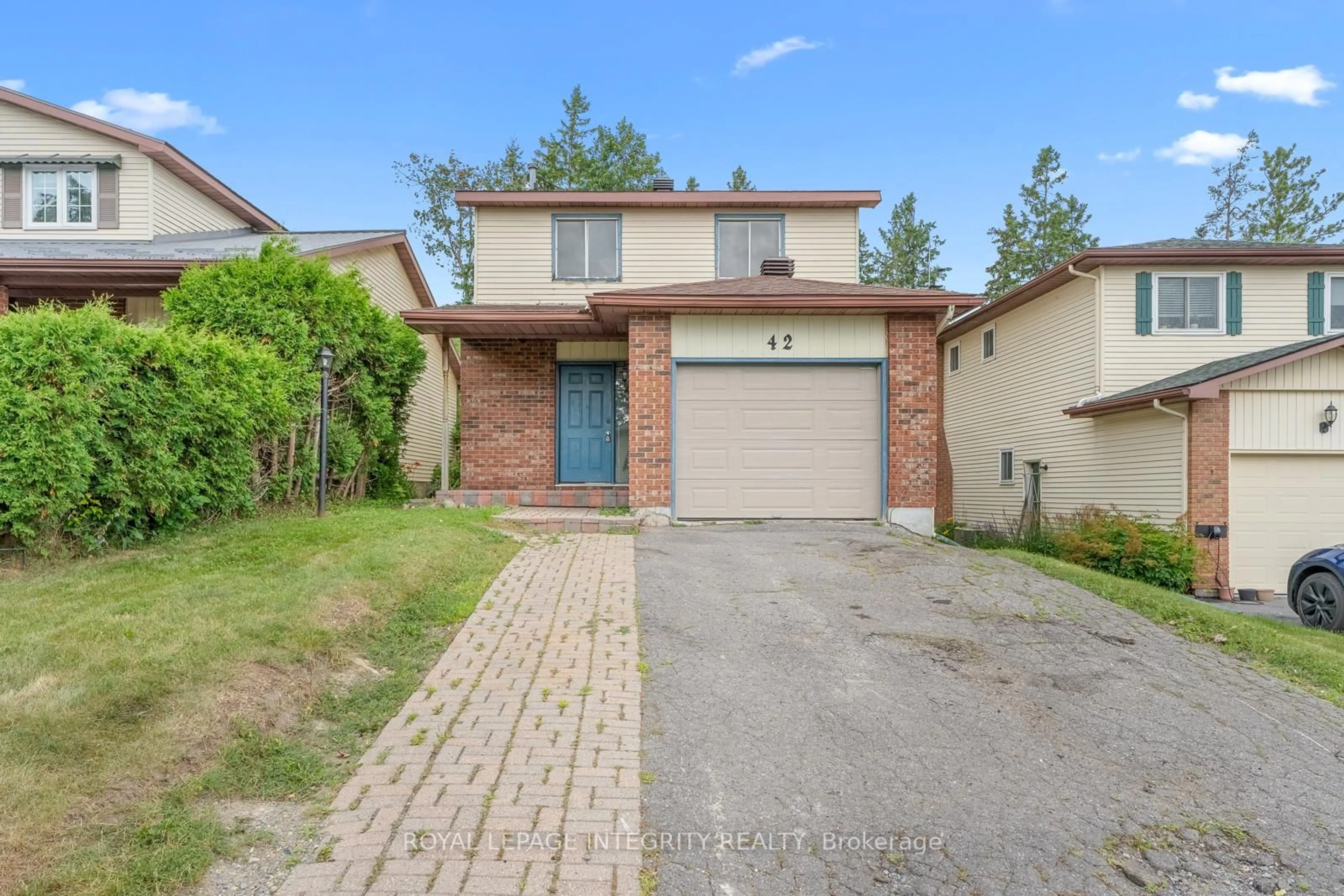 Home with brick exterior material, street for 42 Antler Ave, Ottawa Ontario K2J 2H2