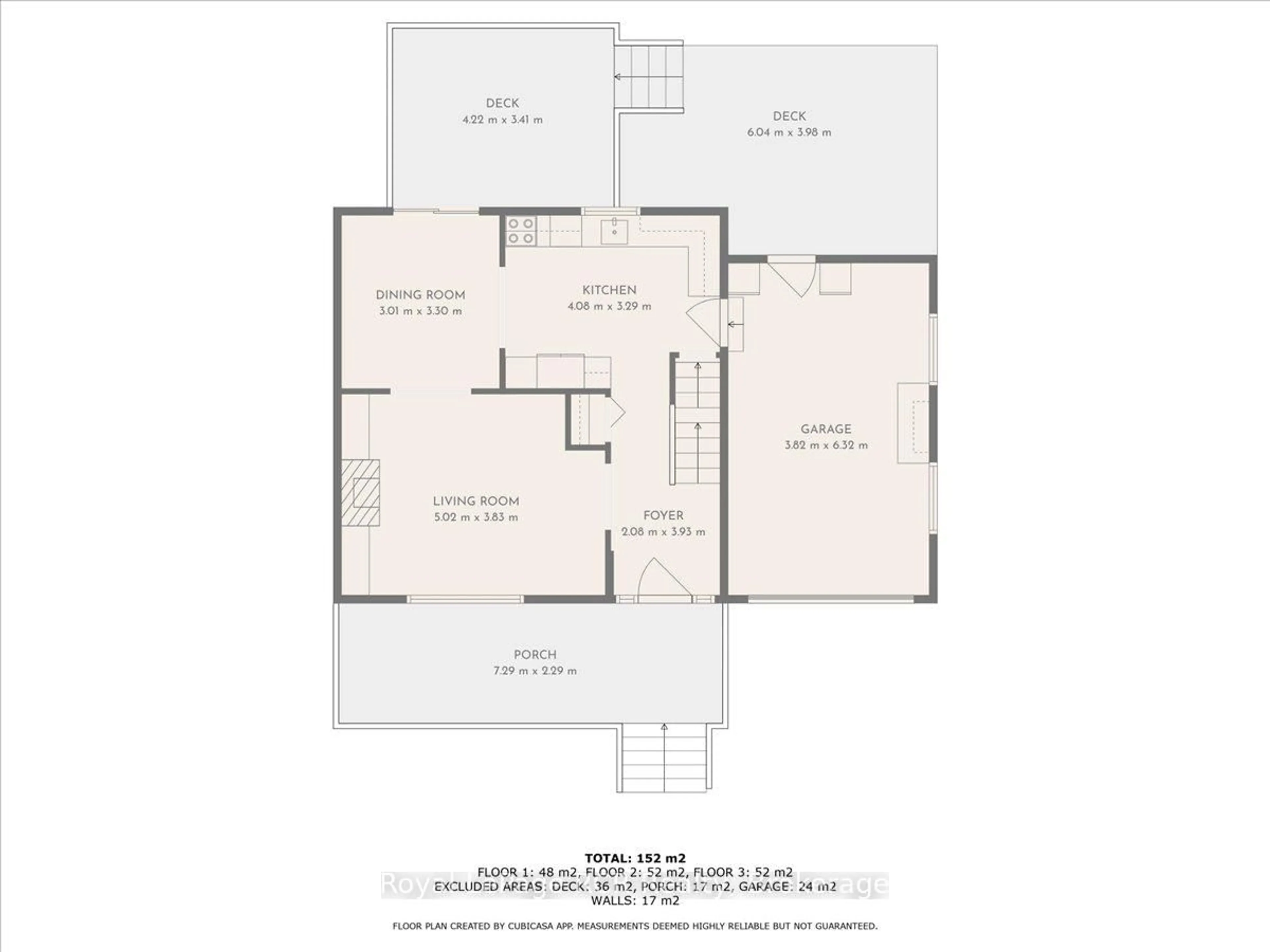 Floor plan for 640 13th St, Hanover Ontario N4N 1Y8