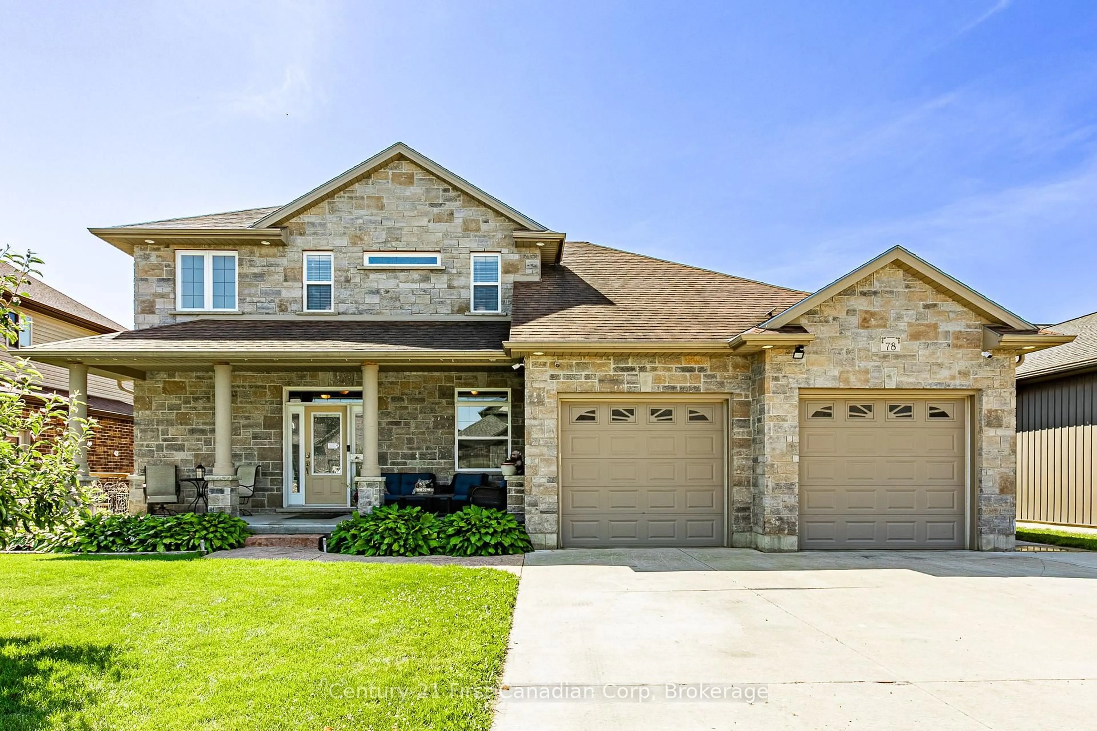 Home with brick exterior material, street for 78 Oliver Cres, Zorra Ontario N0M 2M0