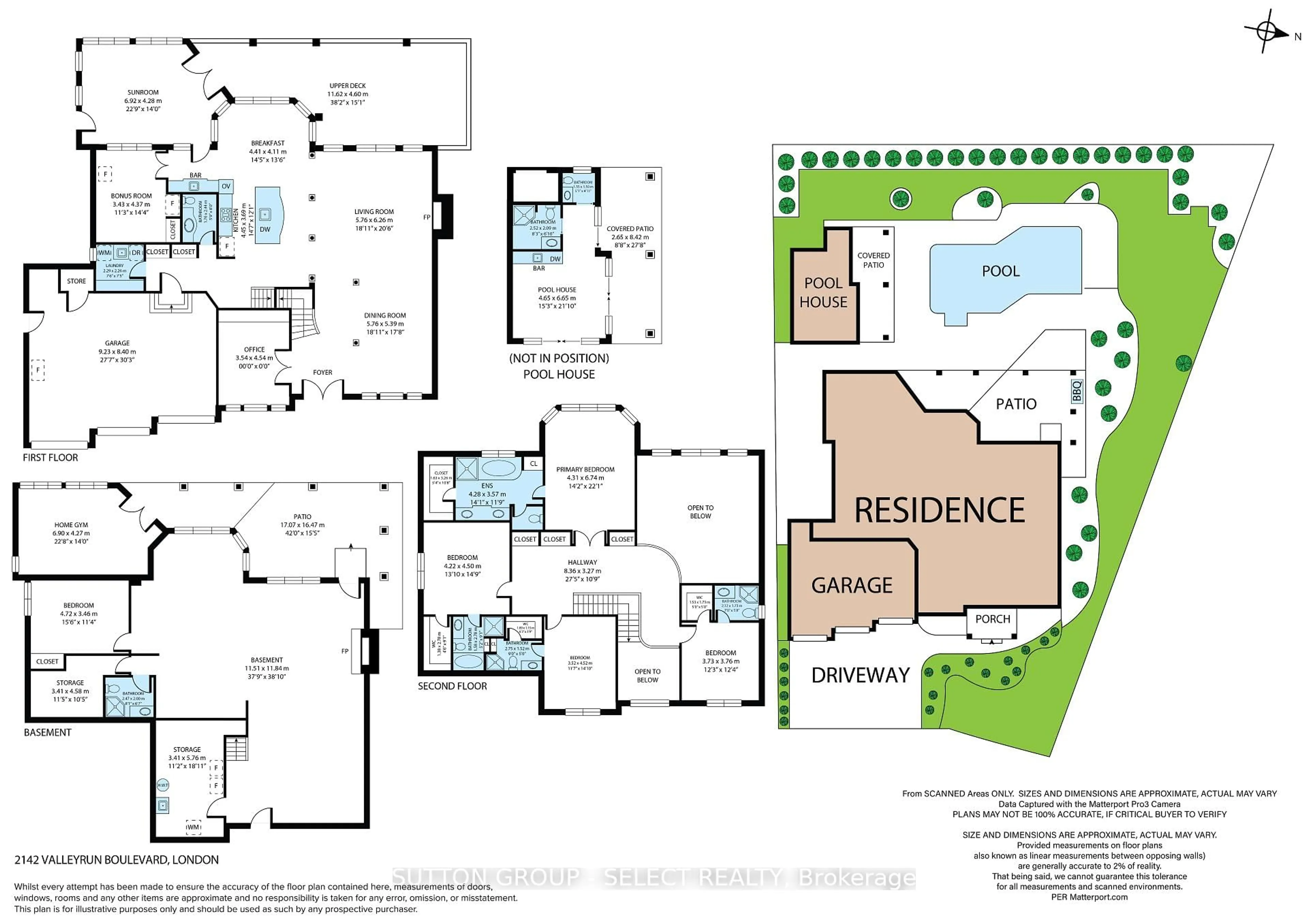 Floor plan for 2142 Valleyrun Blvd, London North Ontario N6G 5M7