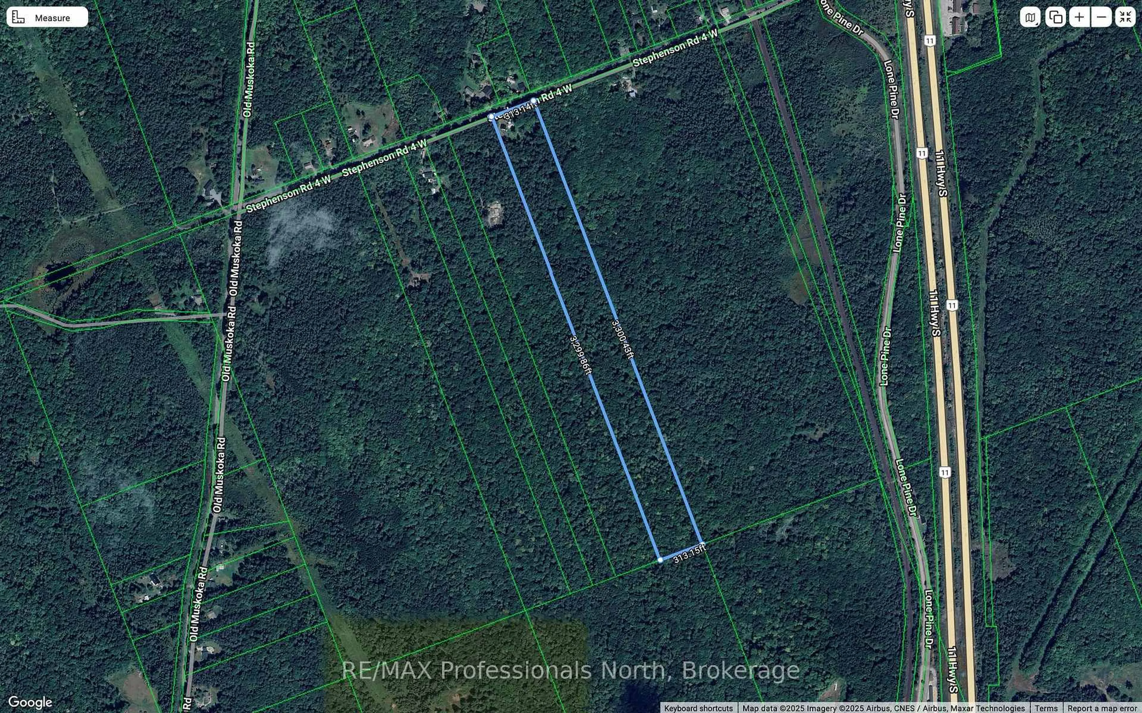 A pic from outside/outdoor area/front of a property/back of a property/a pic from drone, forest/trees view for 187 Stephenson 4 Rd, Huntsville Ontario P0B 1M0
