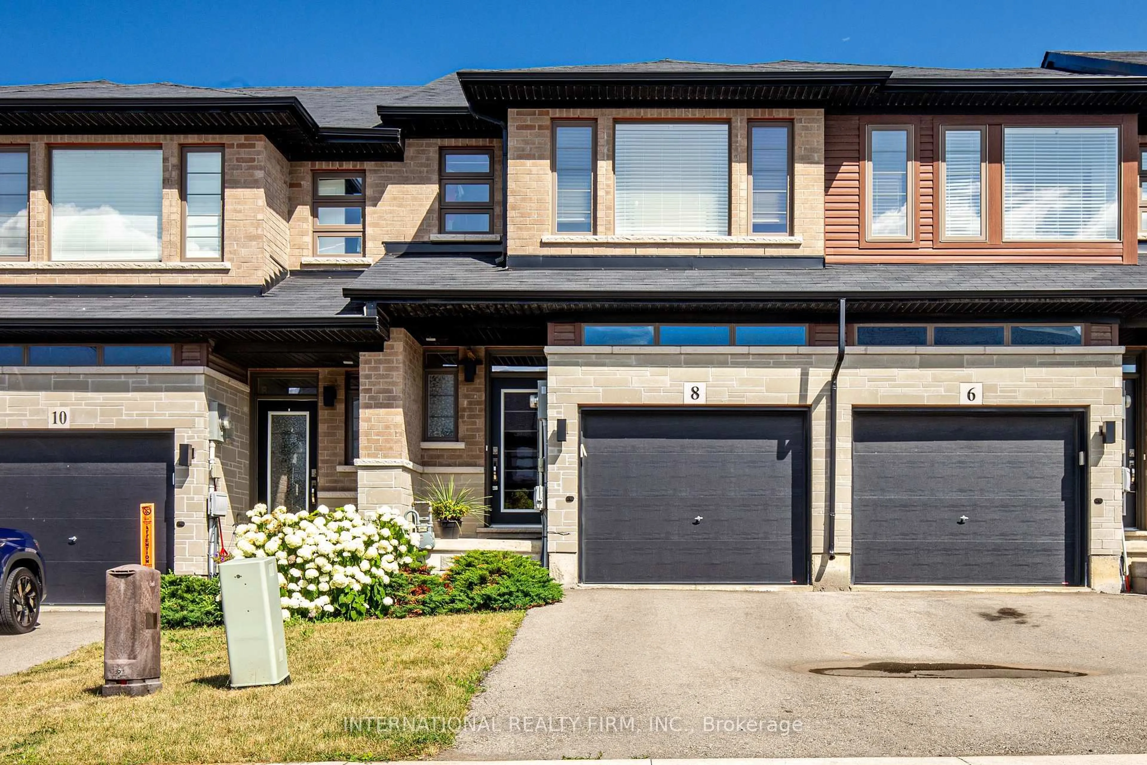 Home with brick exterior material, street for 8 Greenwich Ave, Hamilton Ontario L8J 0L5