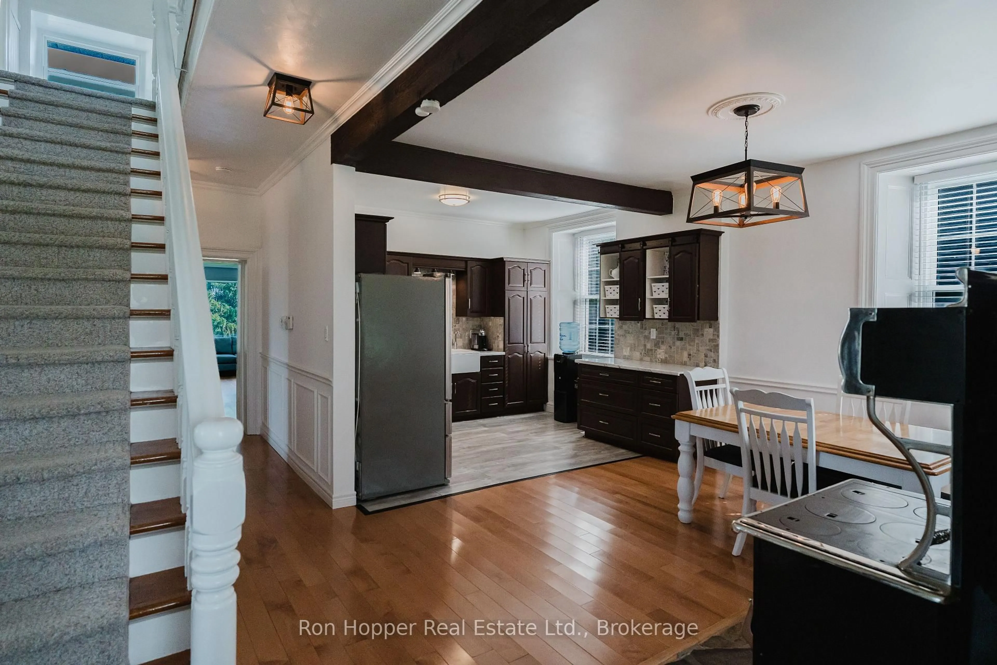 Open concept kitchen, unknown for 521145 12 Concession, West Grey Ontario N0G 1S0