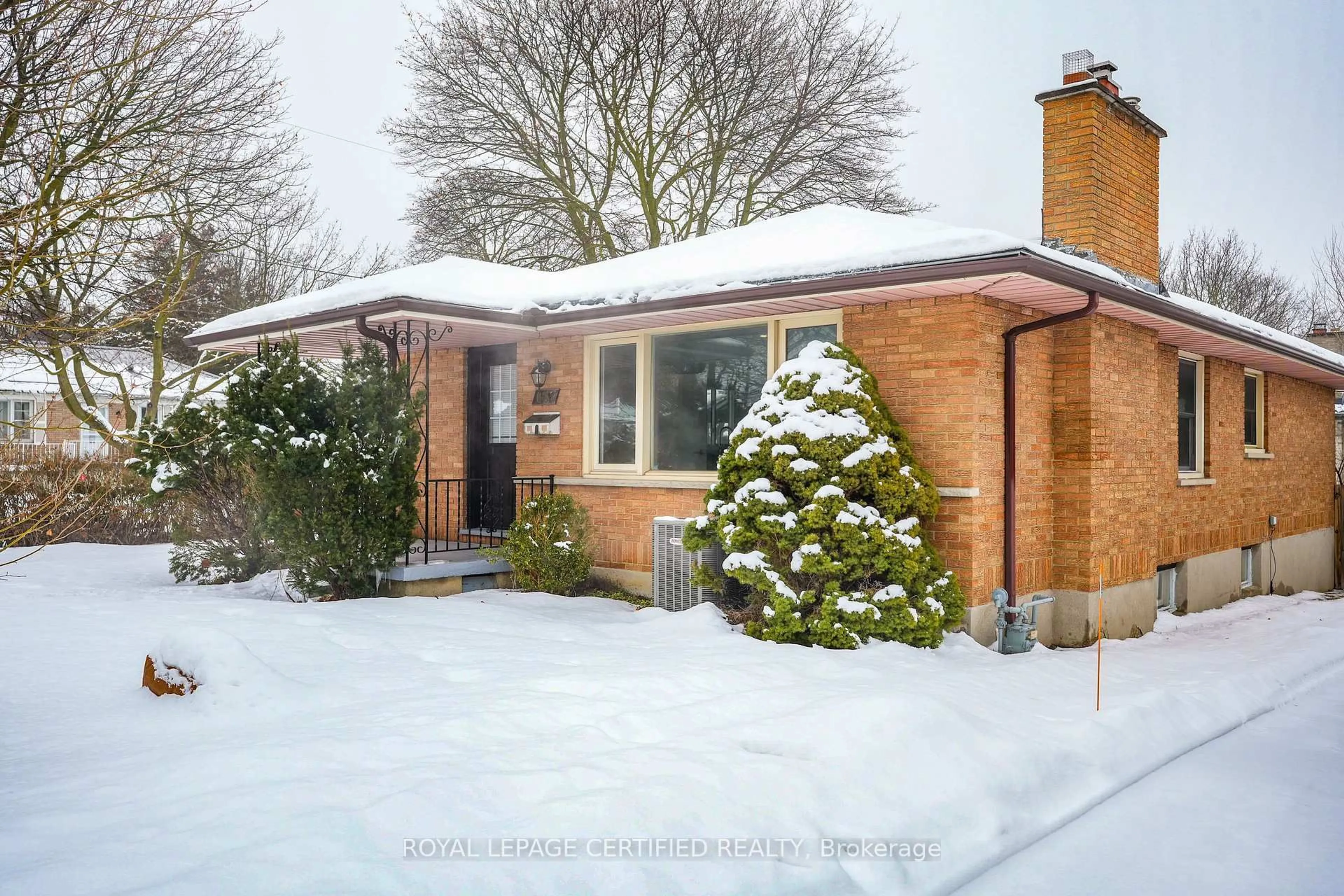 Home with brick exterior material, street for 637 Ross St, London East Ontario N5Y 3V8