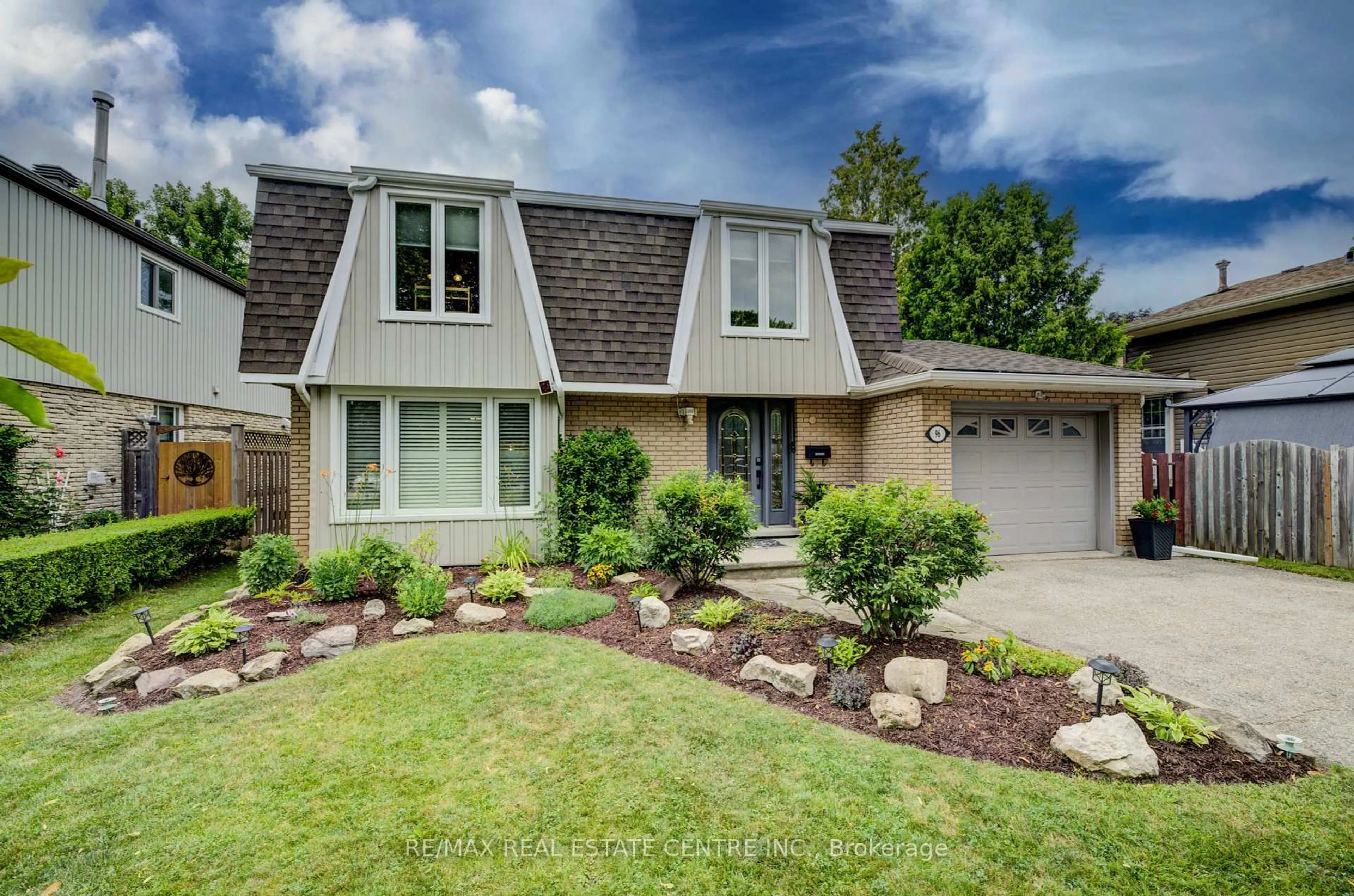 Home with brick exterior material, street for 96 Manor Dr, Kitchener Ontario N2A 2V1