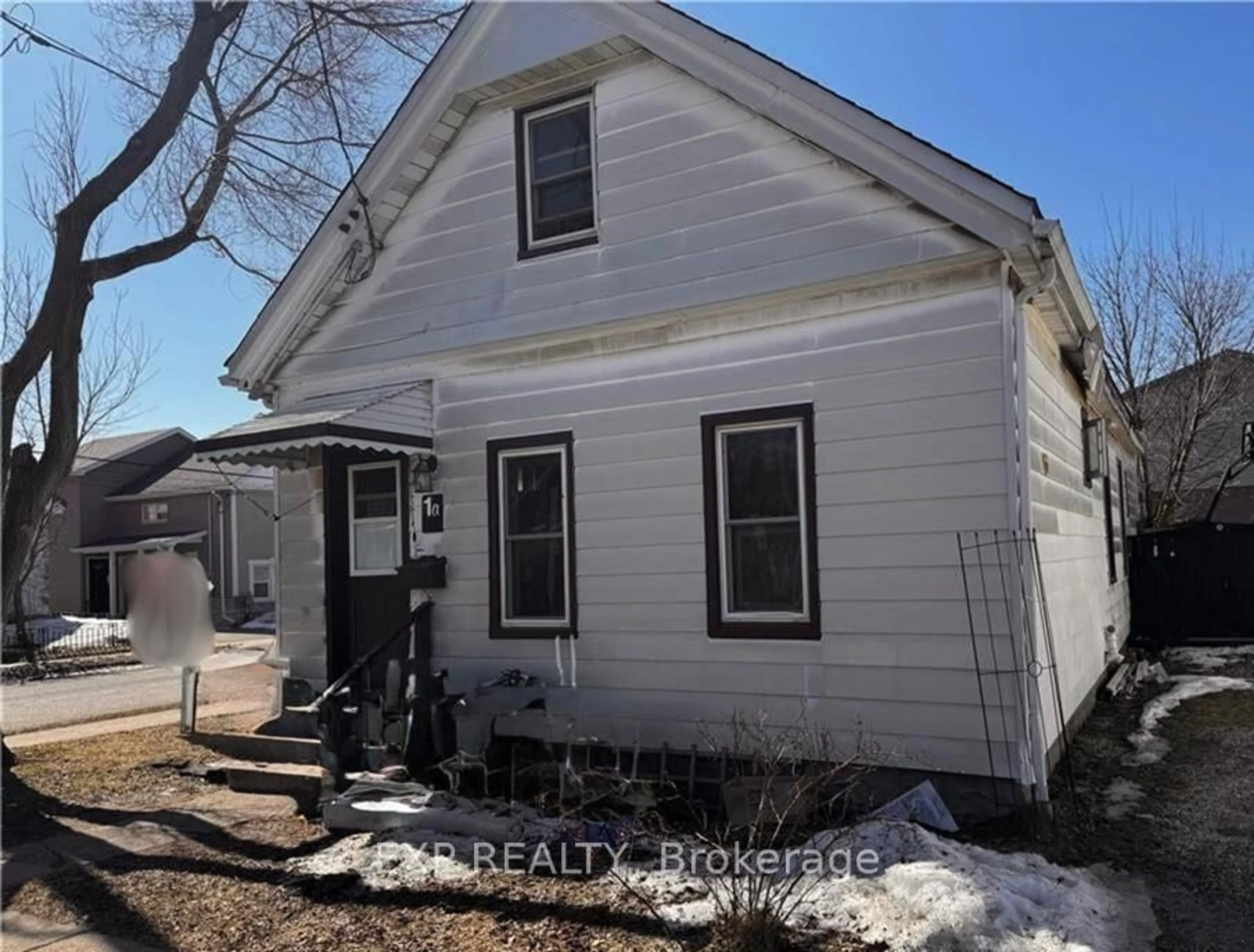 Home with vinyl exterior material, street for 1 Rathgar St, London East Ontario N5Z 1Y3