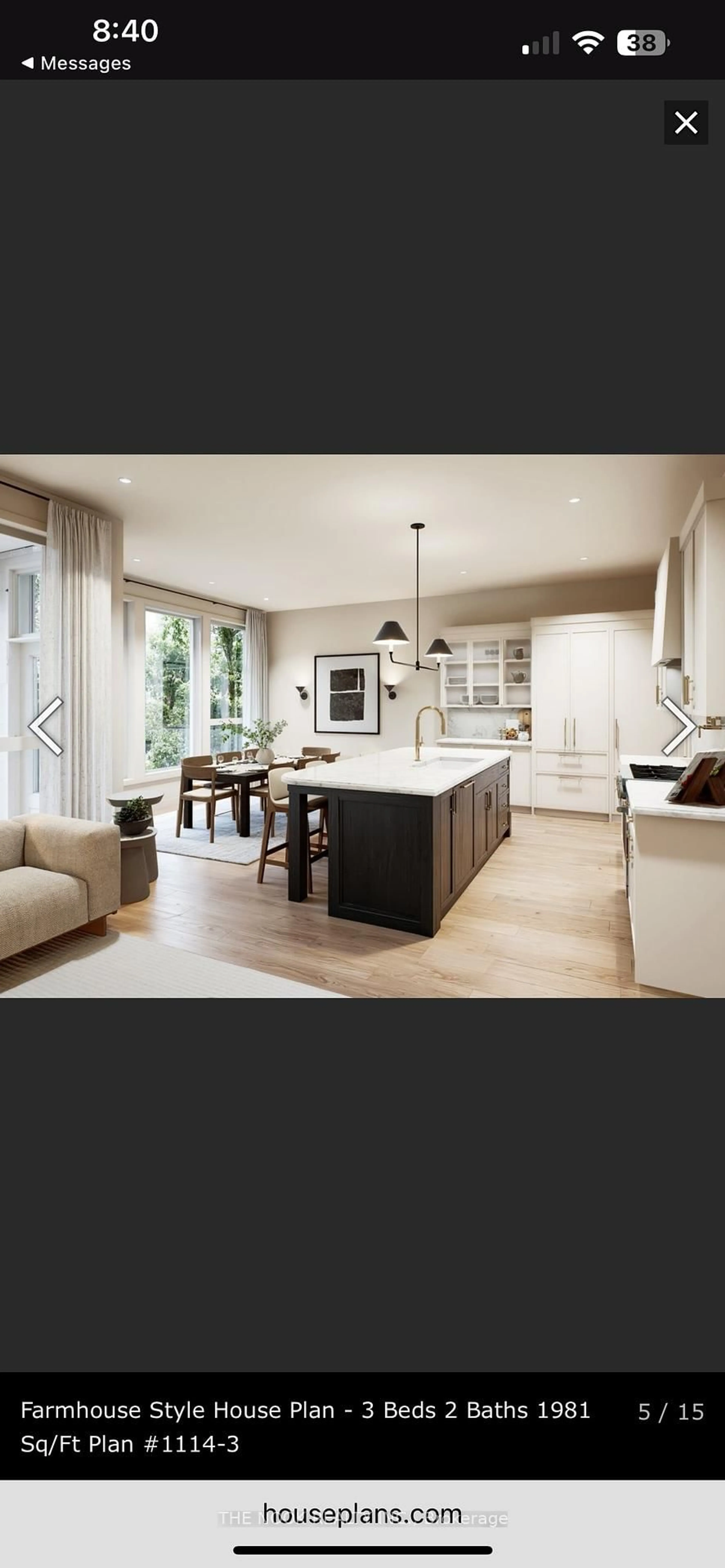 Open concept kitchen, unknown for 50 Russell St, Kawartha Lakes Ontario K9V 2A6