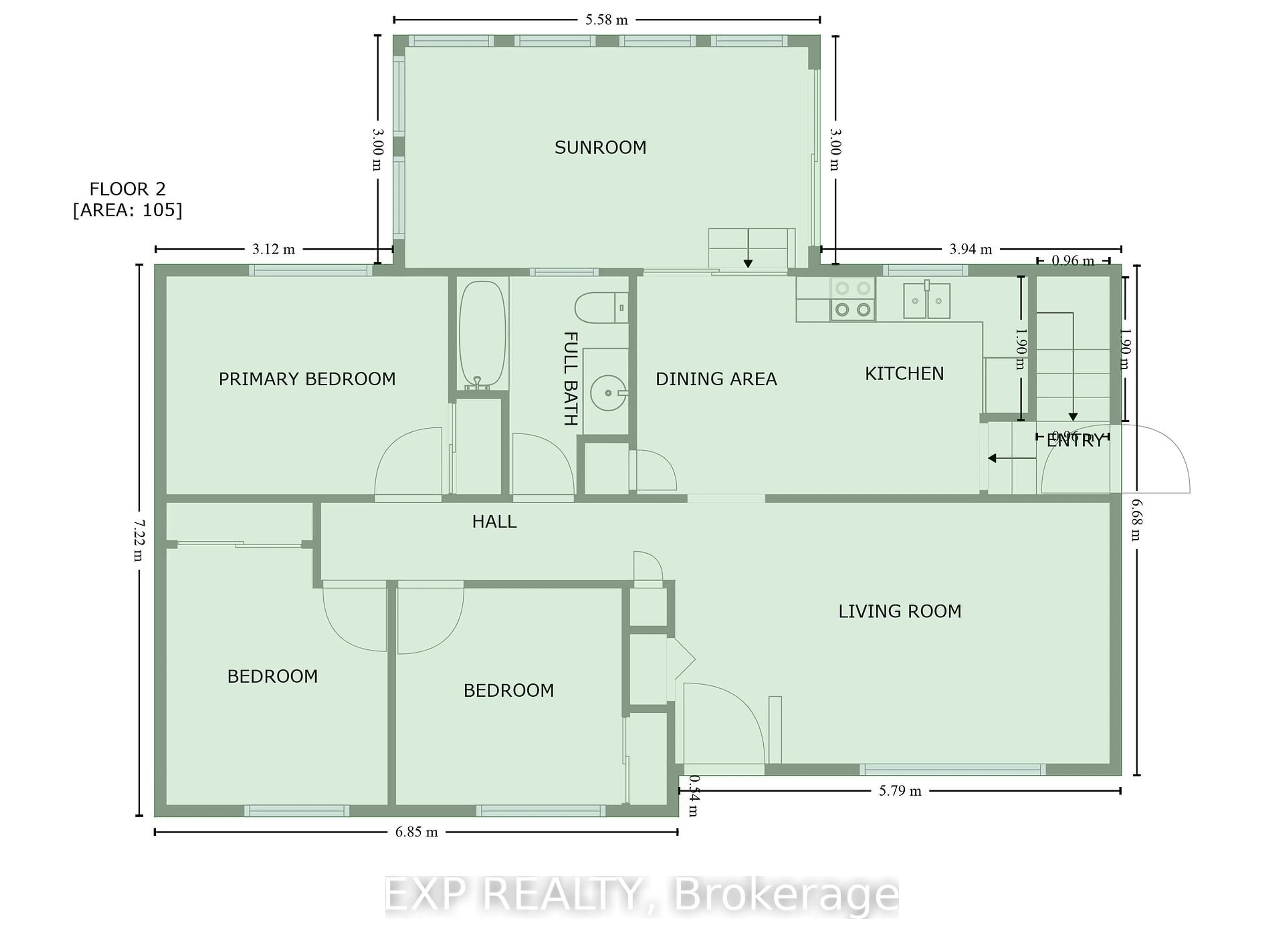 Floor plan for 70 Radford Ave, Fort Erie Ontario L2A 5H8