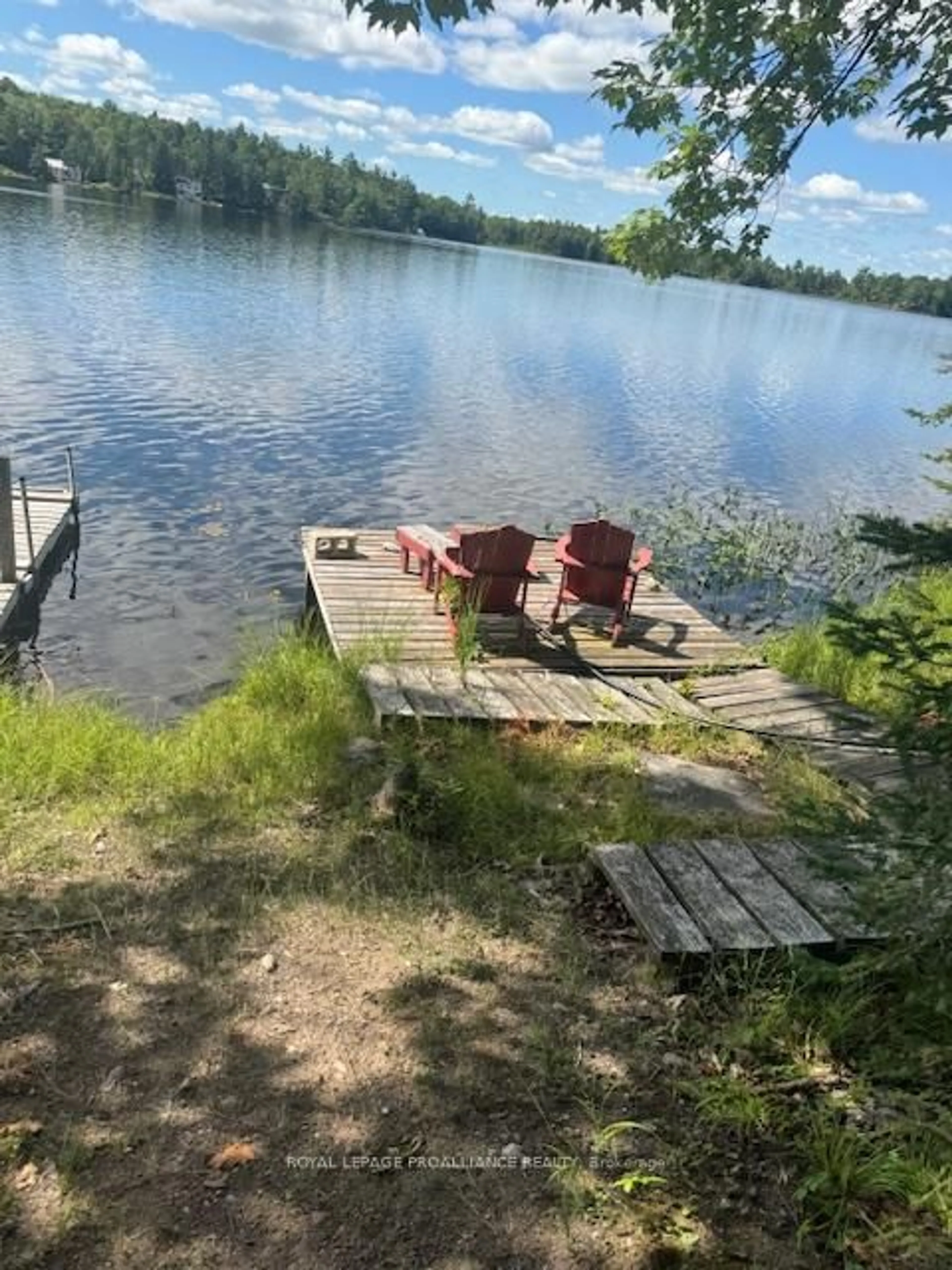 Patio, water/lake/river/ocean view for 493 Buttermilk Lane, Limoges Ontario K0K 2M0