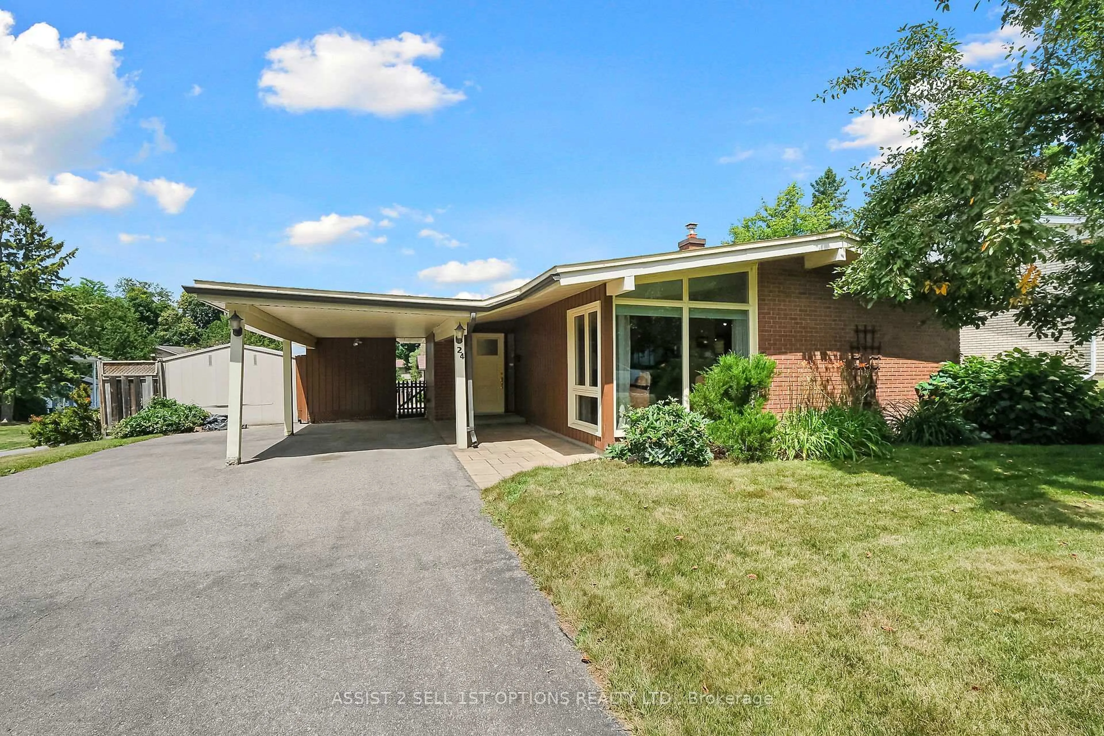 Home with brick exterior material, street for 24 Barnes Cres, Nepean Ontario K2H 7C2