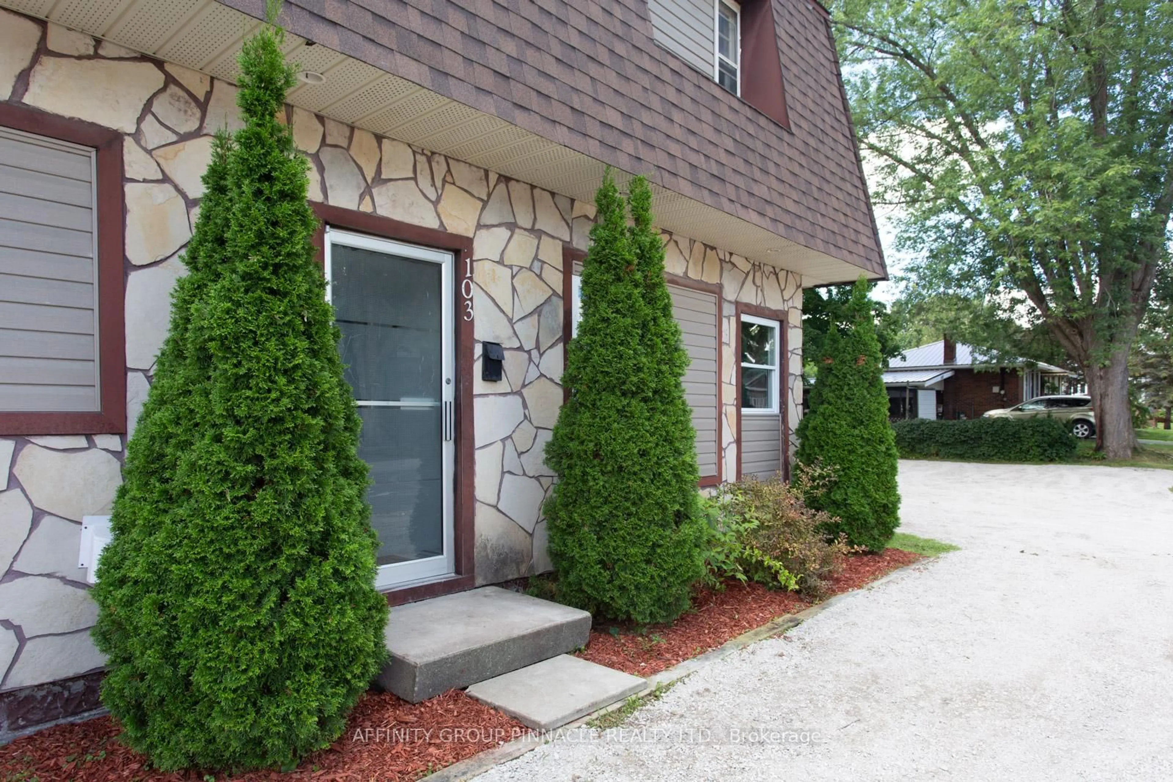 Home with brick exterior material, street for 103 Durham St, Kawartha Lakes Ontario K9V 2R2
