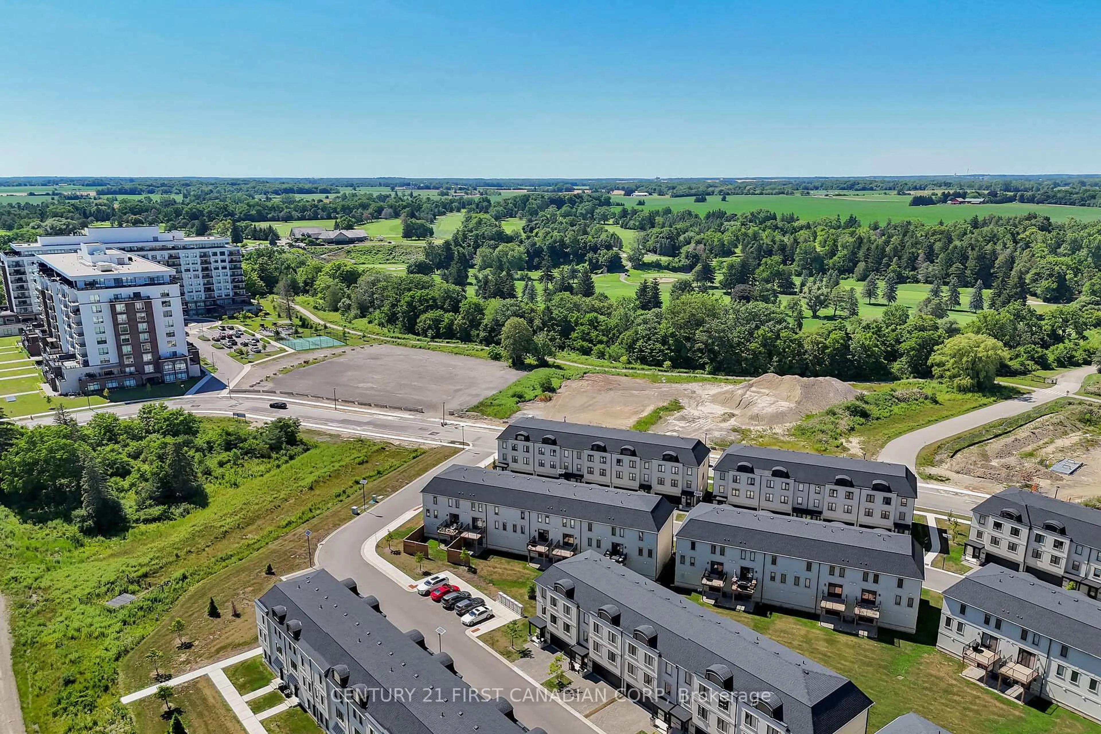 A pic from outside/outdoor area/front of a property/back of a property/a pic from drone, unknown for 435 Callaway Rd #81, London North Ontario N6G 2N1