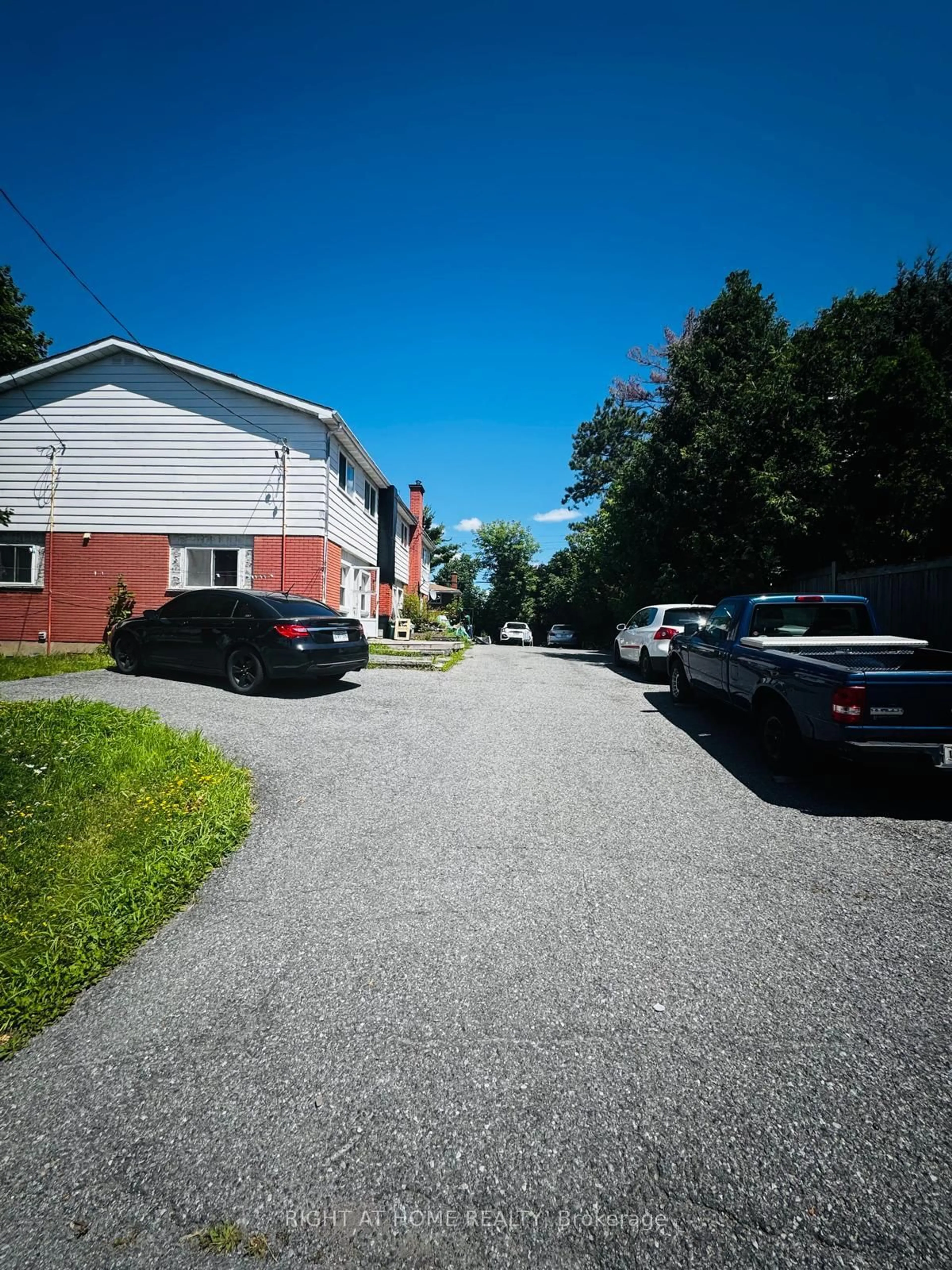A pic from outside/outdoor area/front of a property/back of a property/a pic from drone, street for 2636,2638,2640 Carling Ave, Ottawa Ontario K2B 7H9