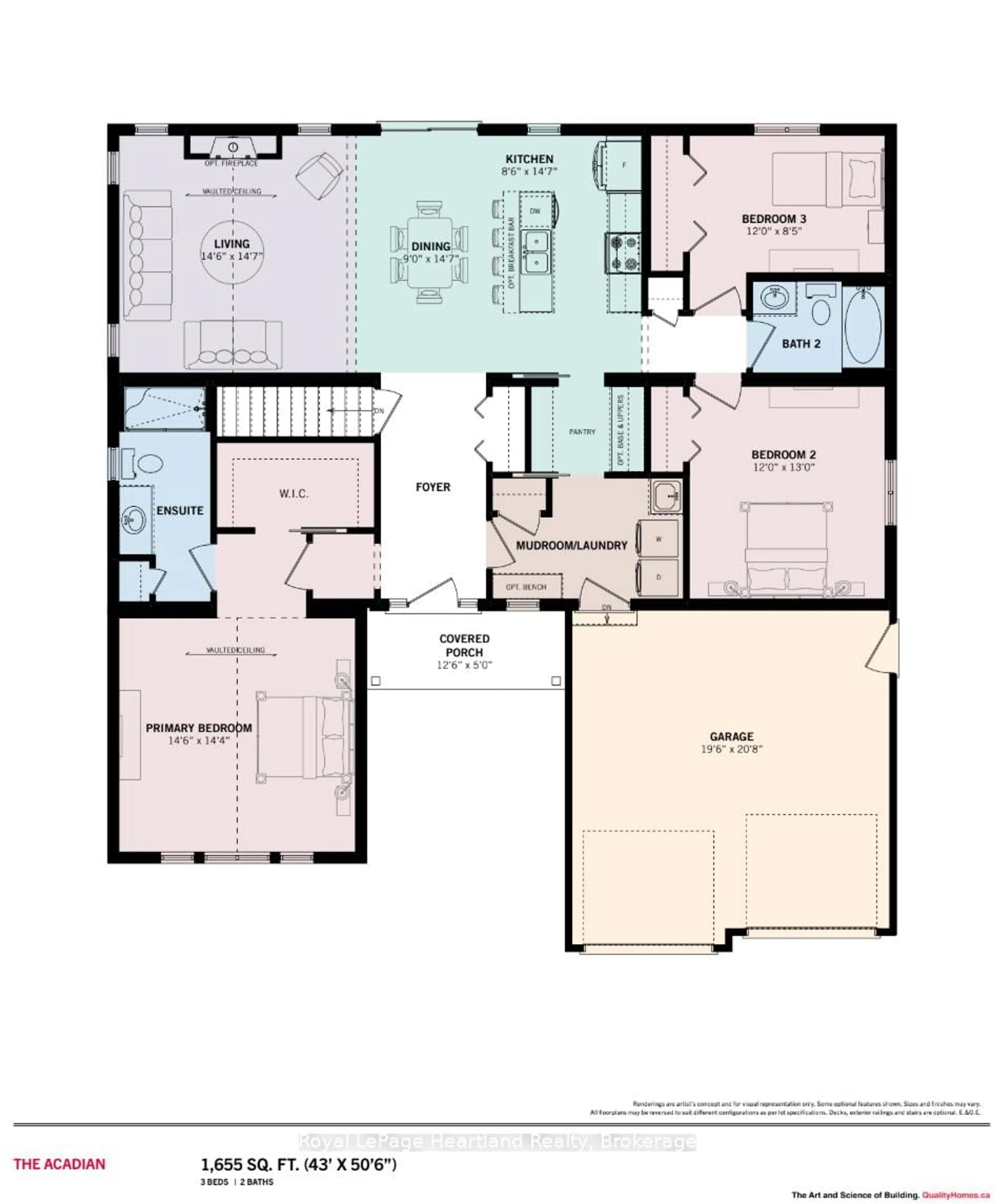 Floor plan for 77508 BRYMIK Ave #LOT 2, Central Huron Ontario N0M 1G0