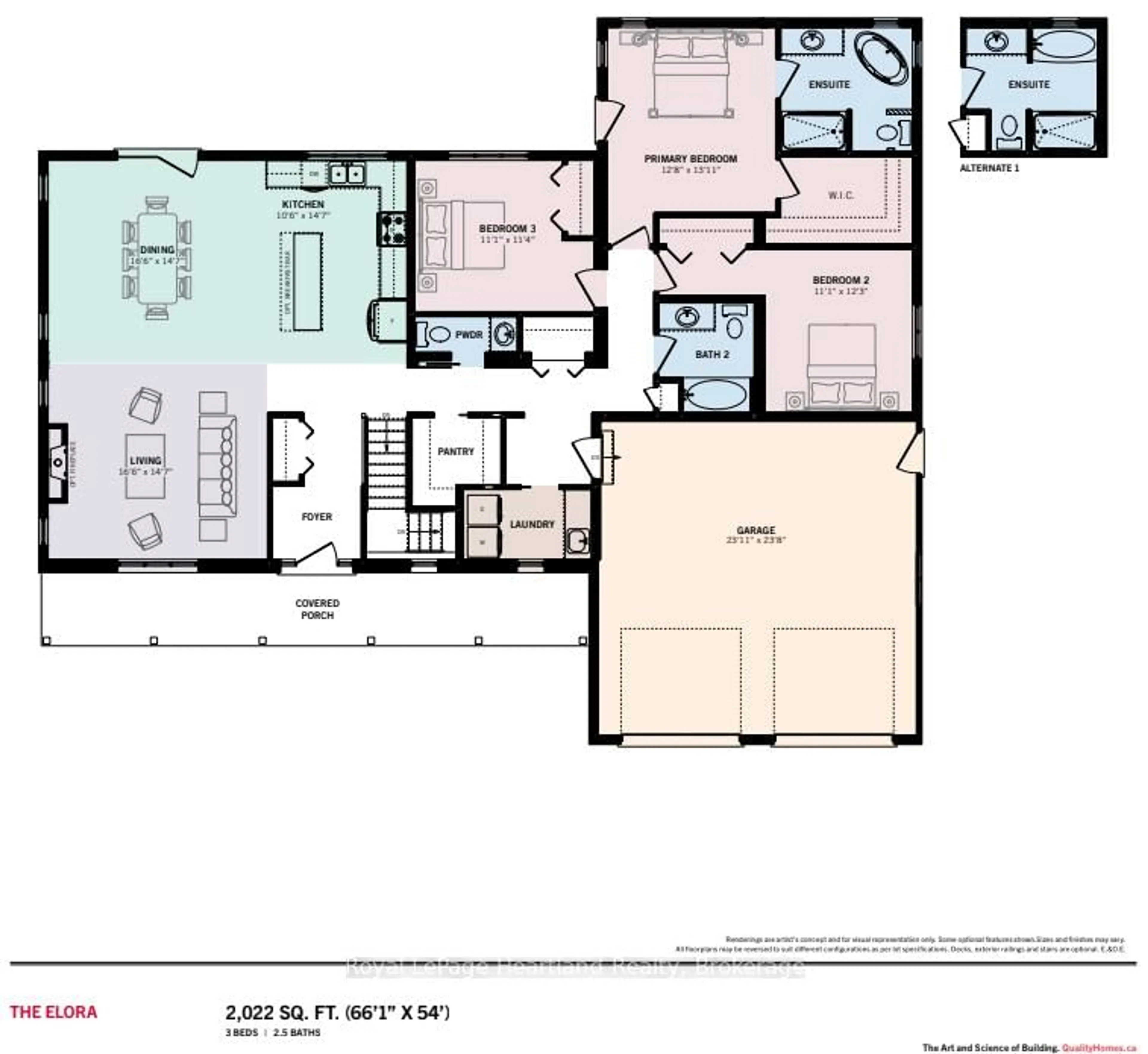 Floor plan for 77519 BRYMIK Ave #LOT 8, Central Huron Ontario N0M 1G0