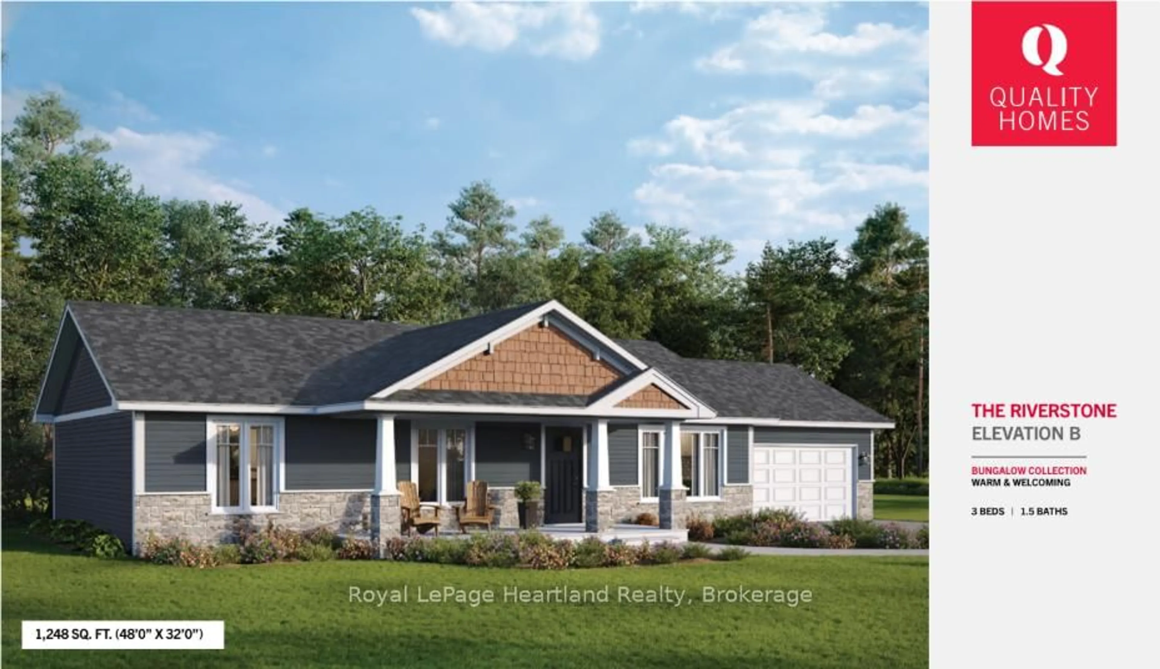Home with vinyl exterior material, building for 77536 BRYMIK Ave #LOT 13, Central Huron Ontario N0M 1G0