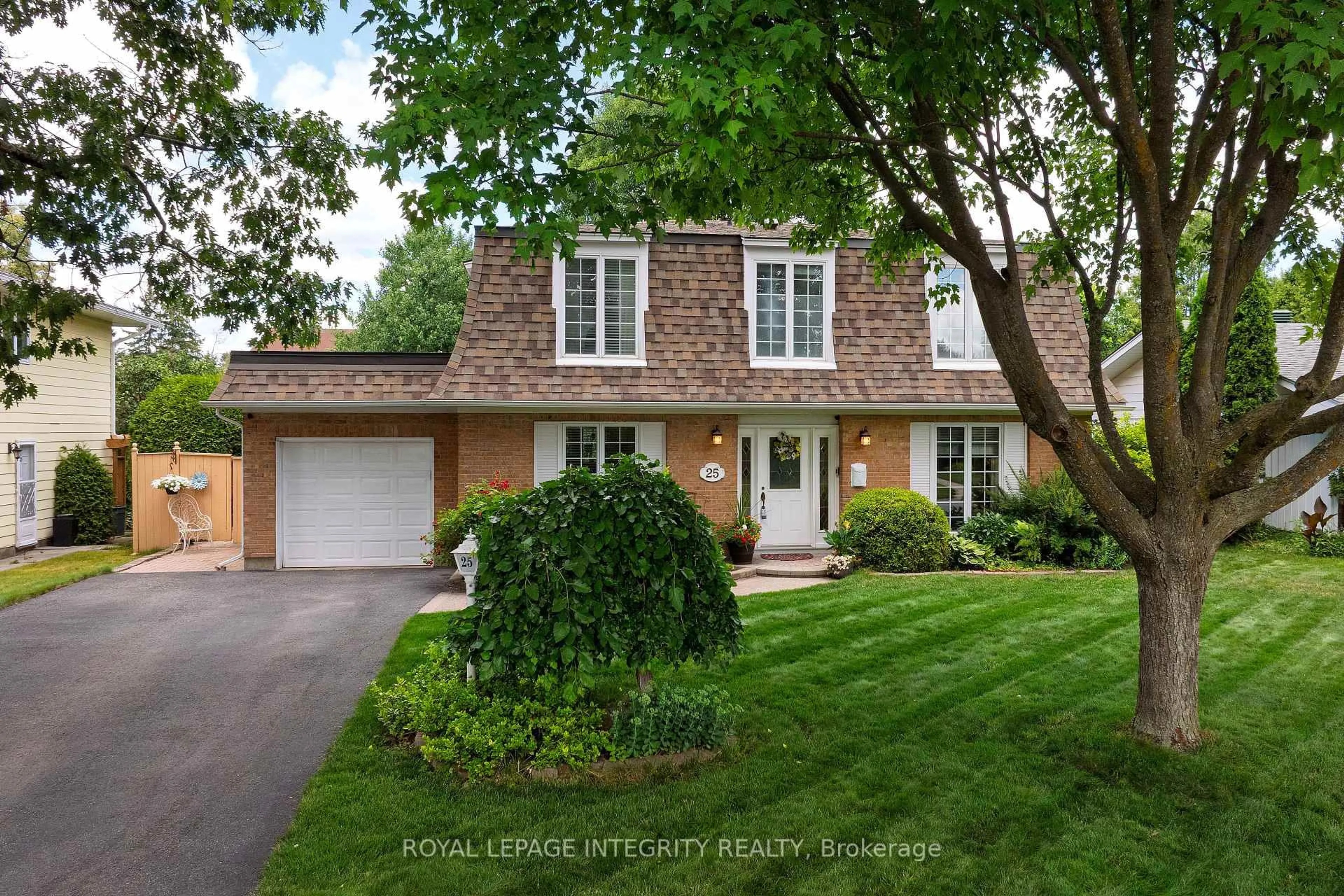 Home with brick exterior material, street for 25 Higgins Rd, Ottawa Ontario K2G 0R3