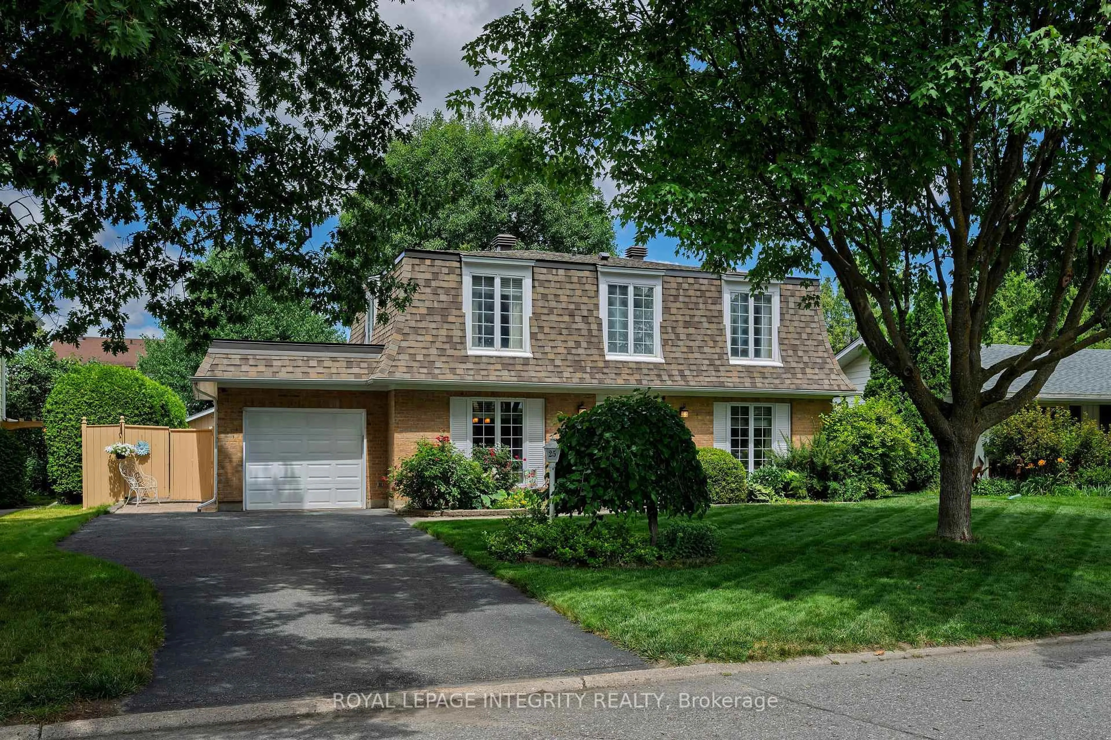 Home with brick exterior material, street for 25 Higgins Rd, Ottawa Ontario K2G 0R3