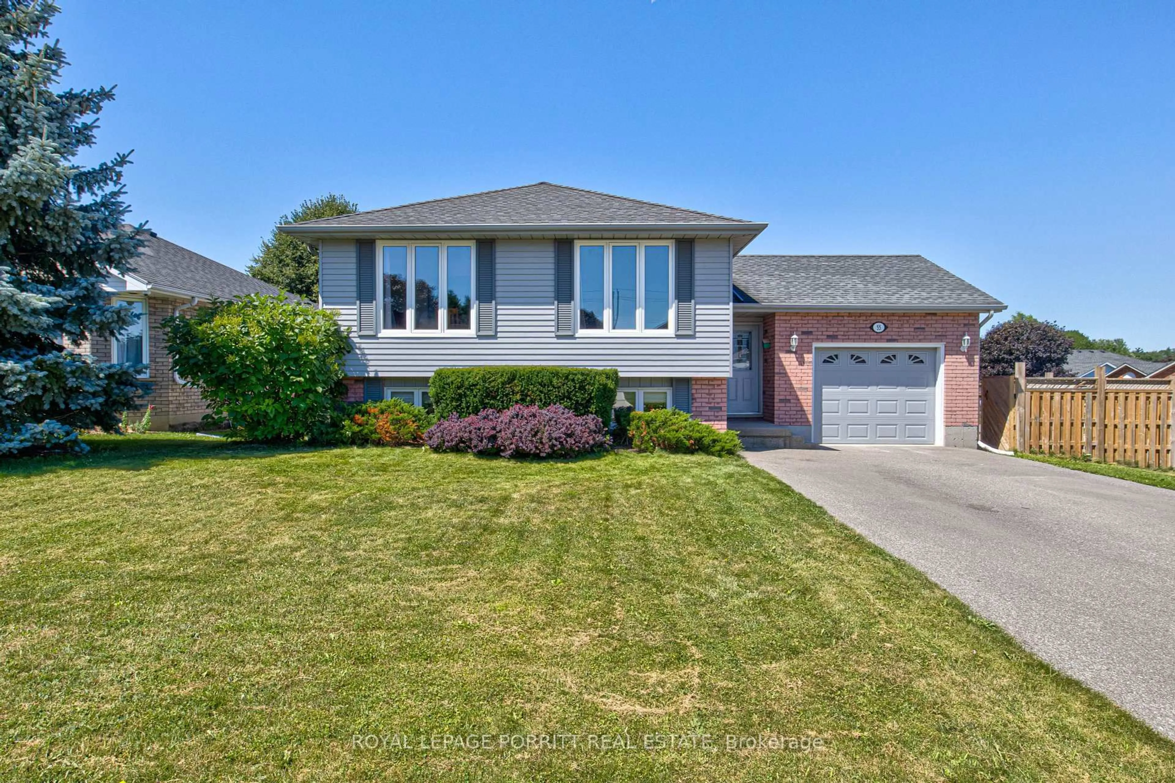 Home with brick exterior material, street for 55 Windsor Dr, Brant Ontario N0E 1N0